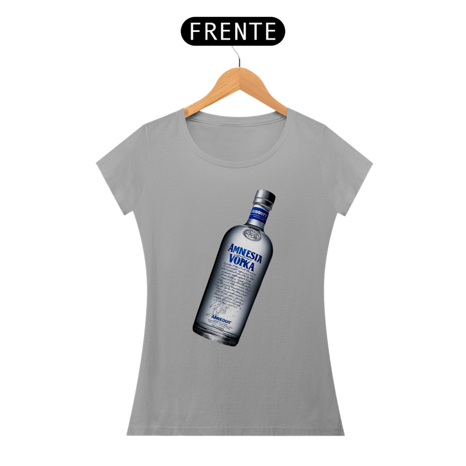 Camiseta Feminina Vodka Amnesia