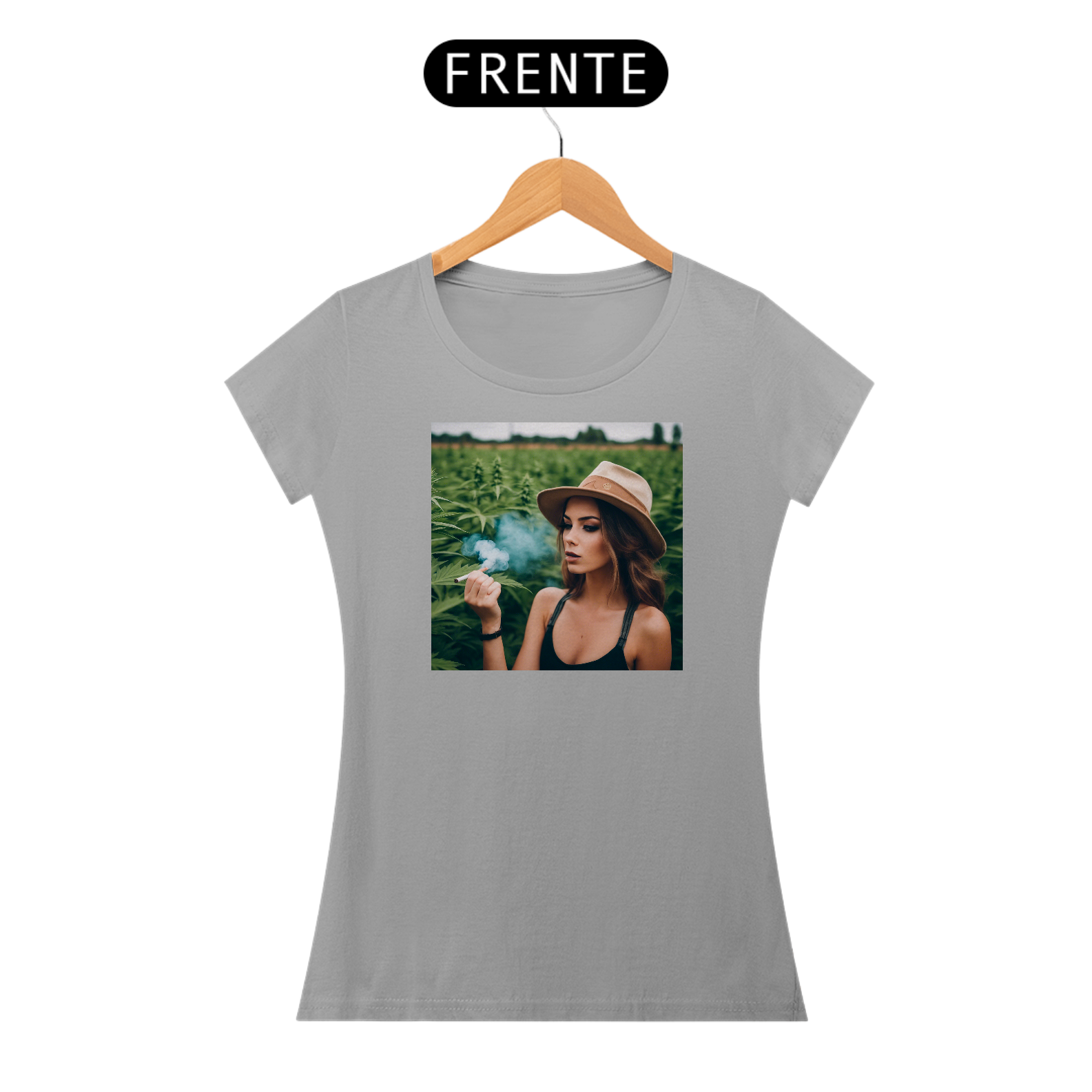 Camiseta Feminina Chapada na Plantação