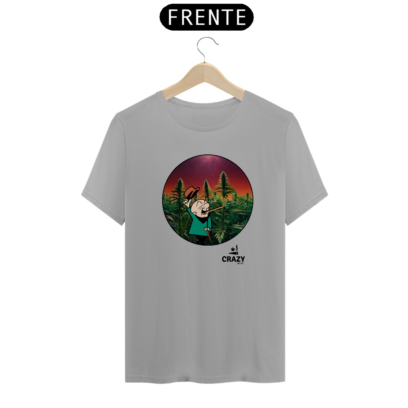 Camiseta Magoo na plantação
