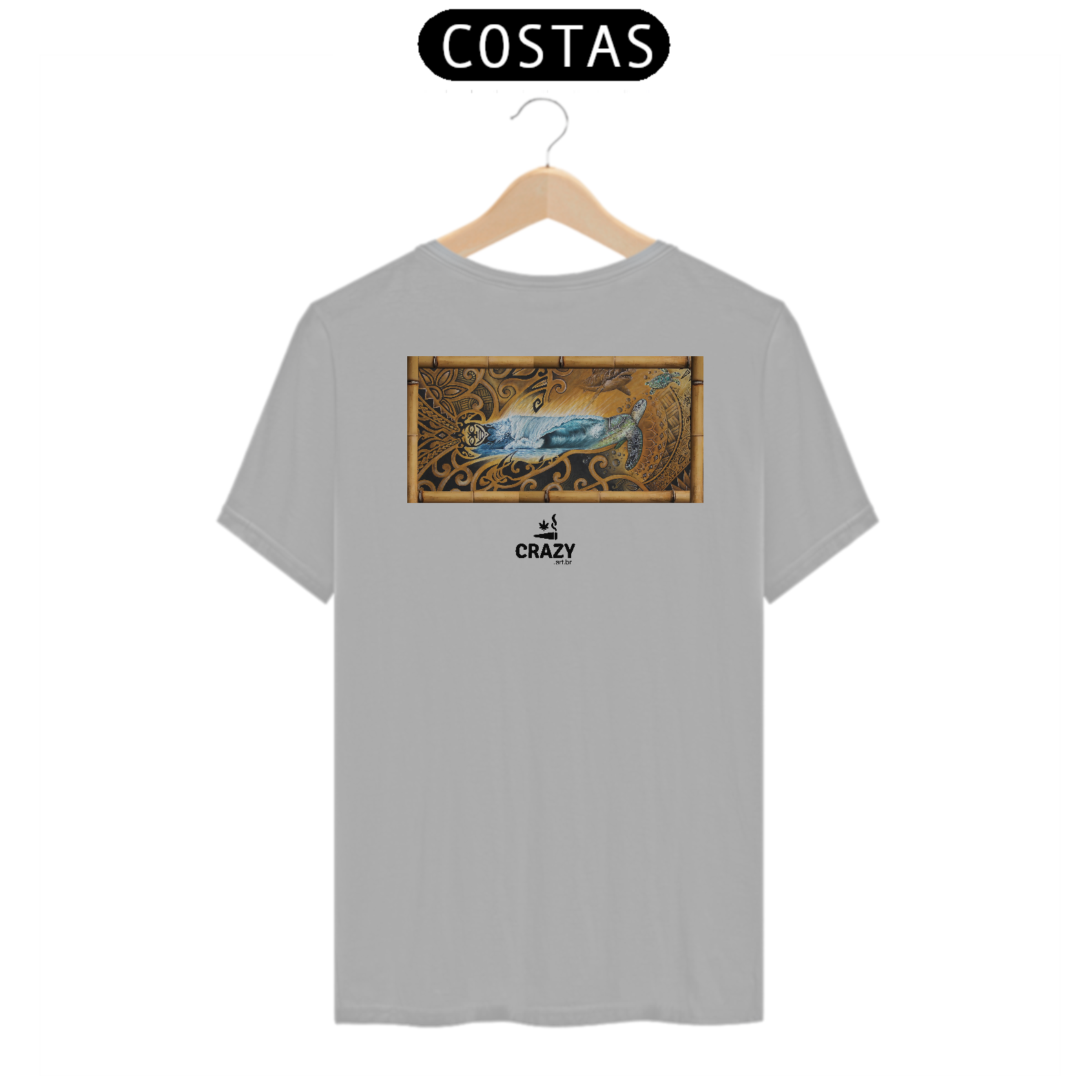 Camiseta Marcio Ito - Wave Turtle