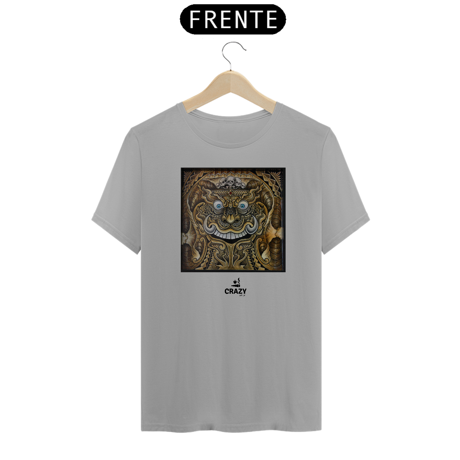 Camiseta Maori Mask - Marcio Ito