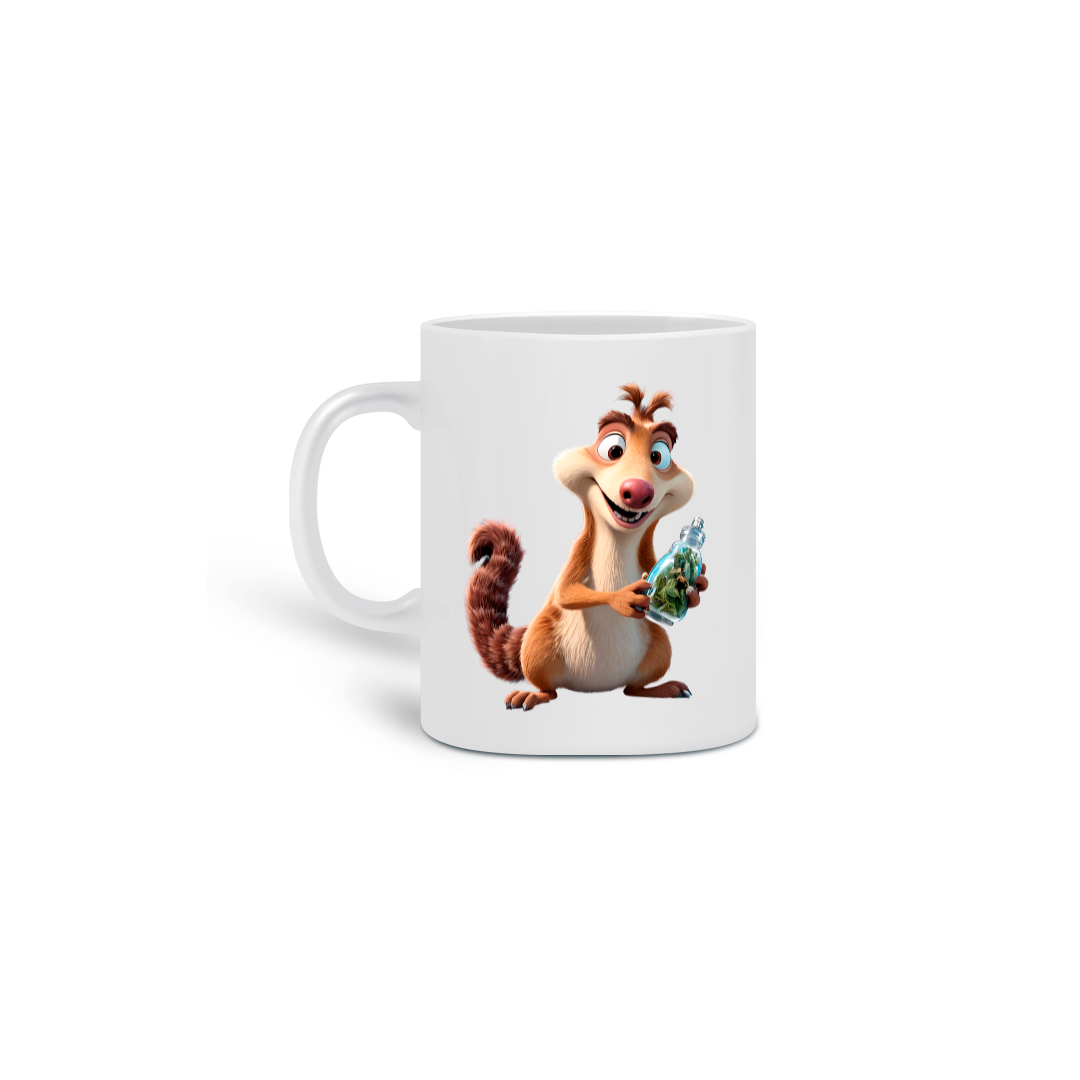 Caneca Panda Chapado na Era do Gelo 