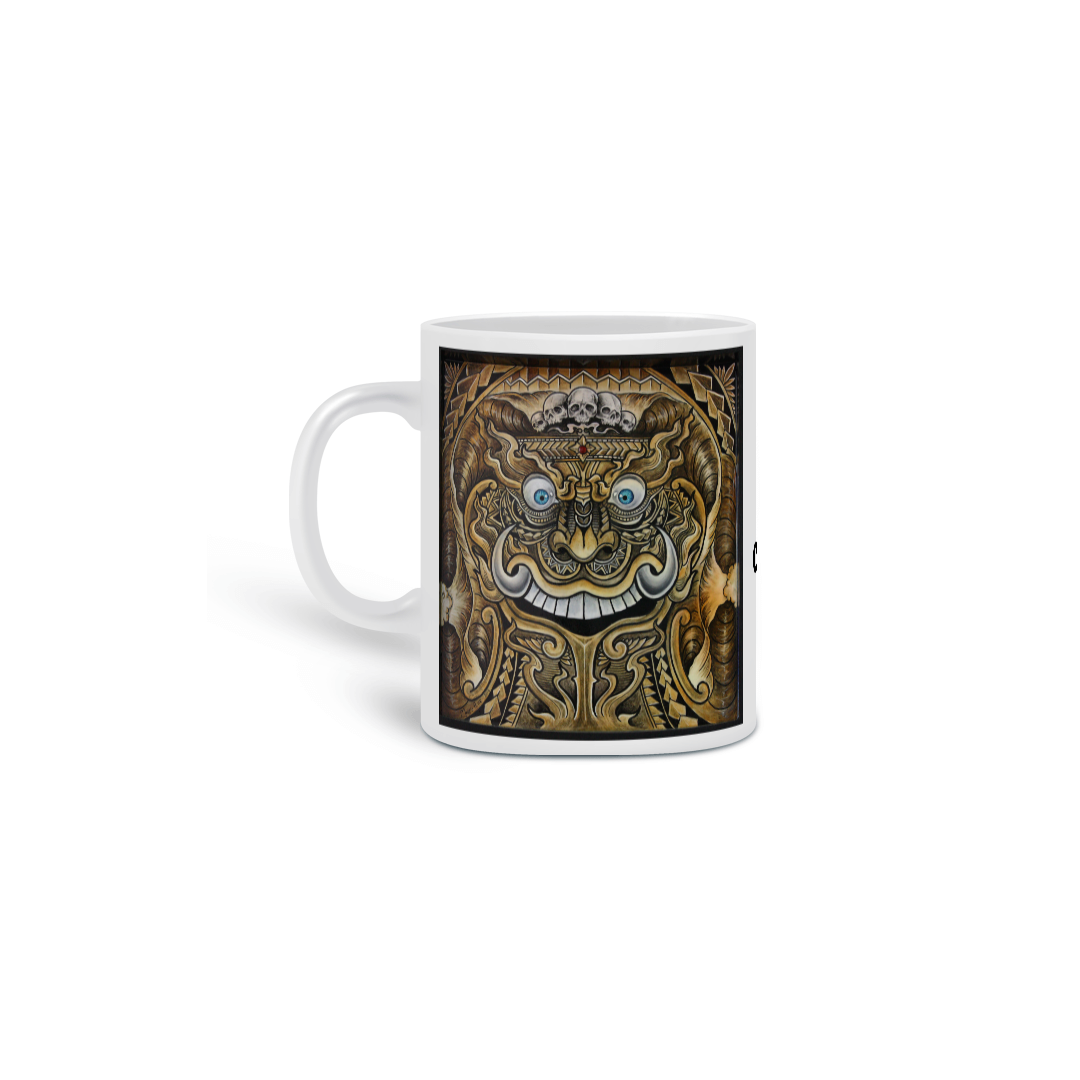 Caneca Maori Mask - Marcio Ito