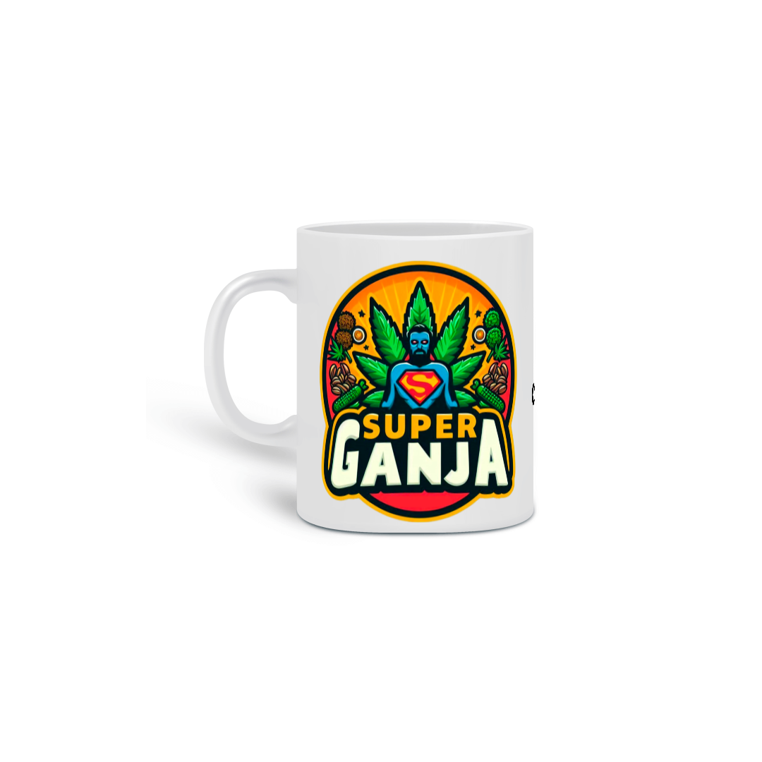 Caneca Super Ganja - Flavio Bottiglieri