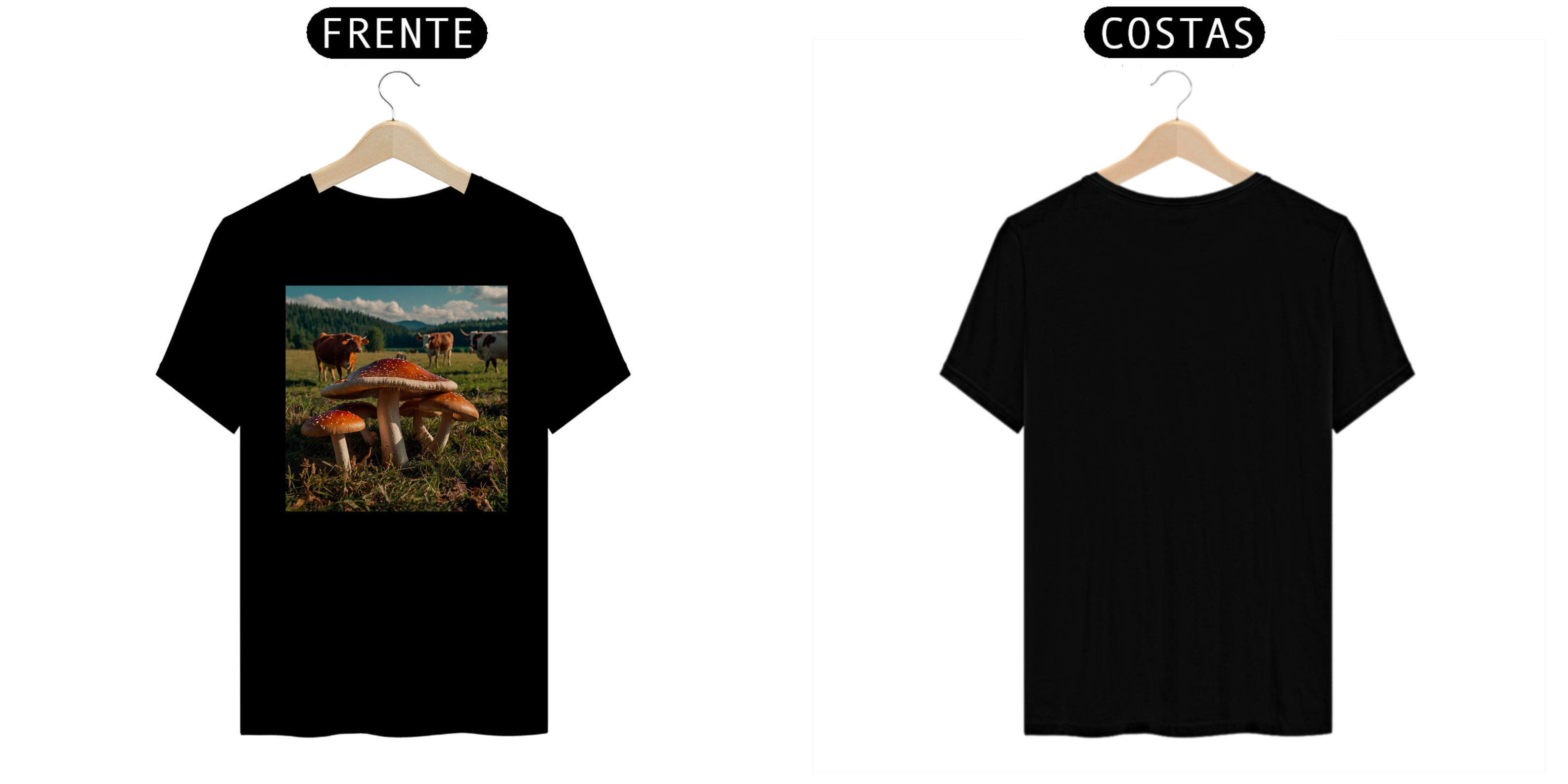 Cogumelos Mágicos T-Shirt