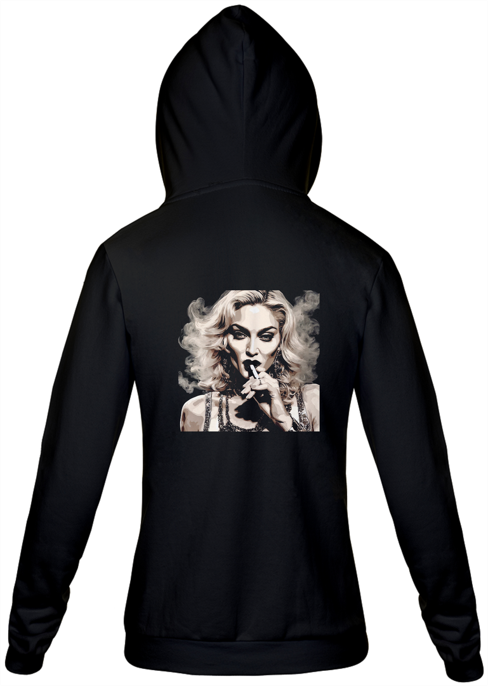 Moletom Madonna com ziper
