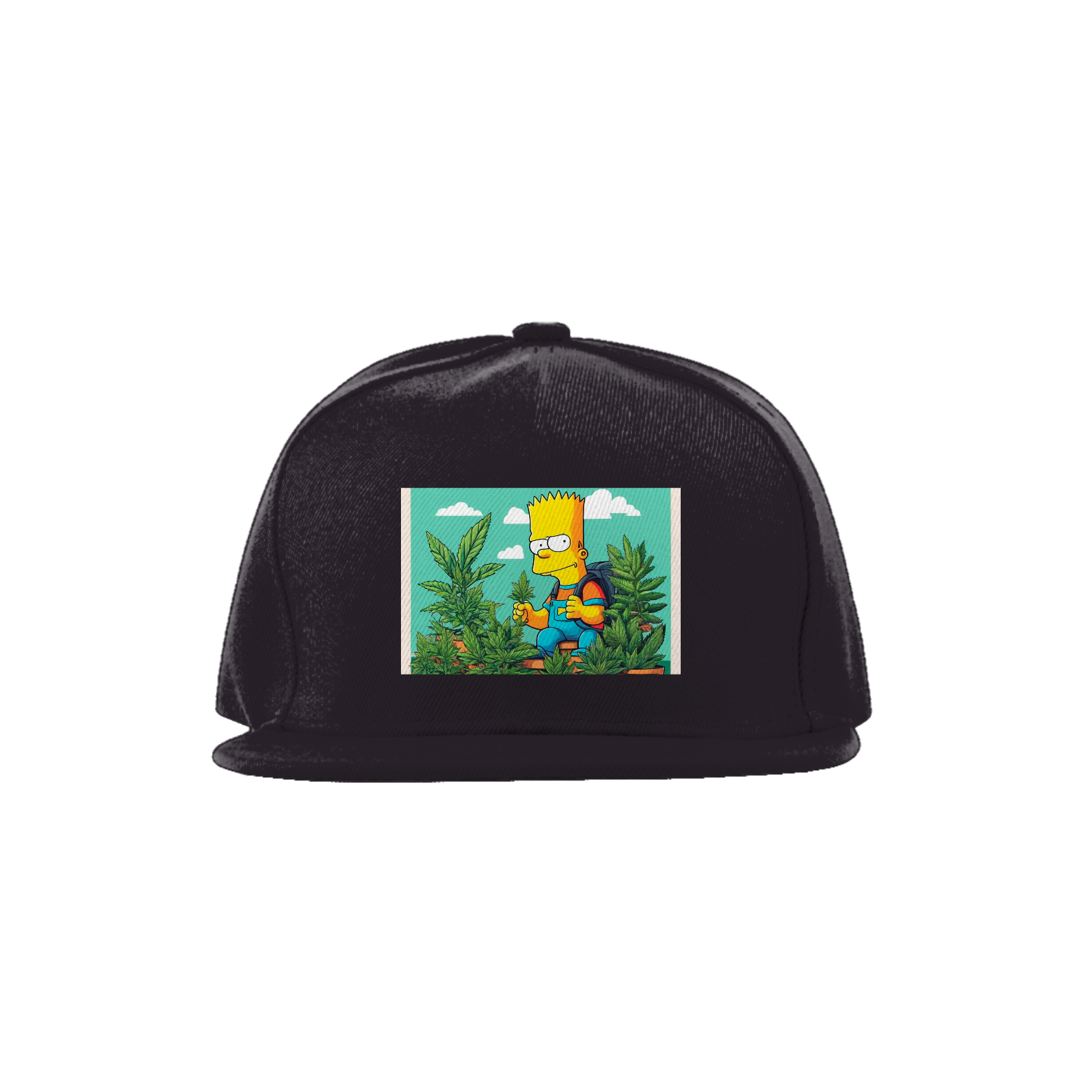 Boné Bart na plantação