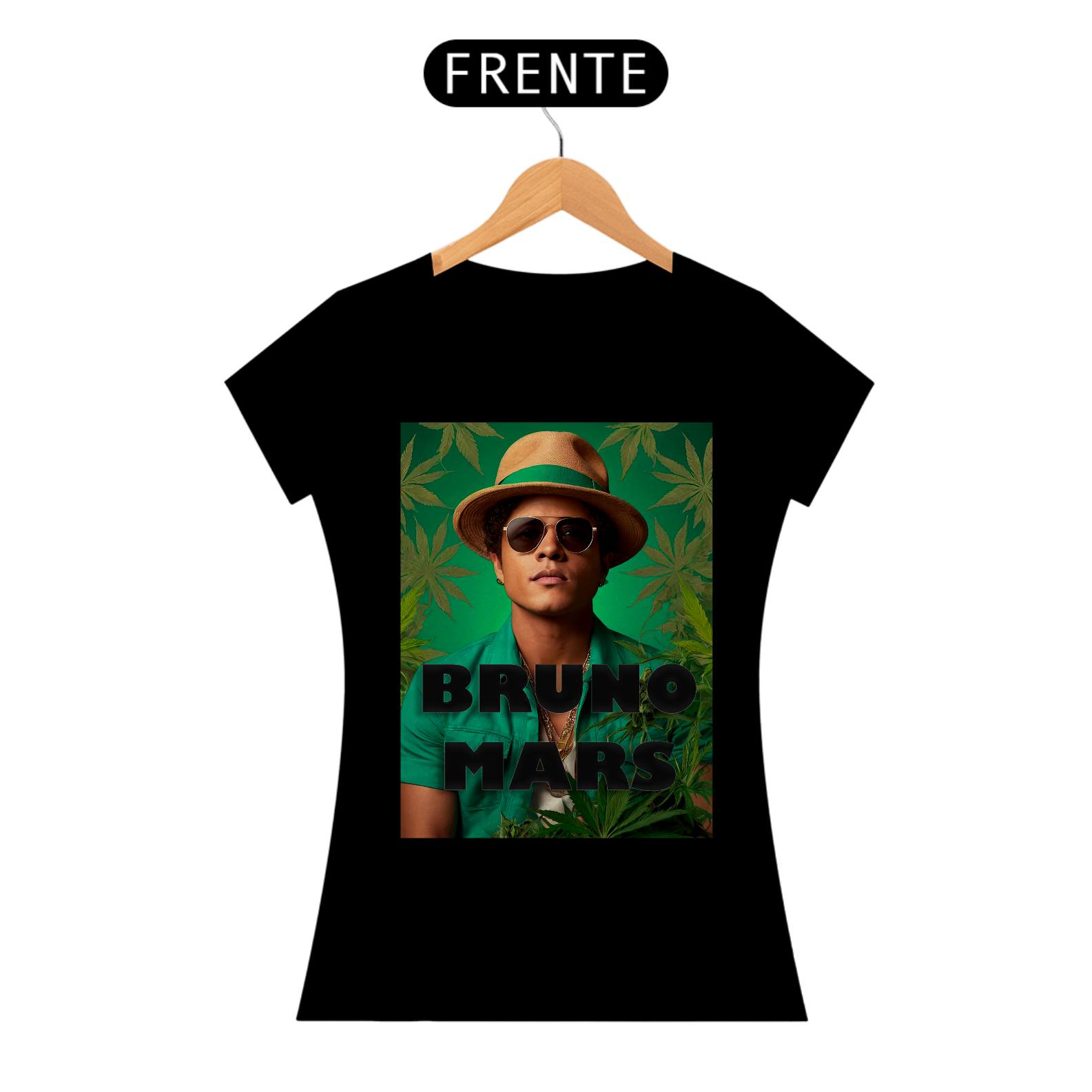Camiseta Feminina Bruno Mars