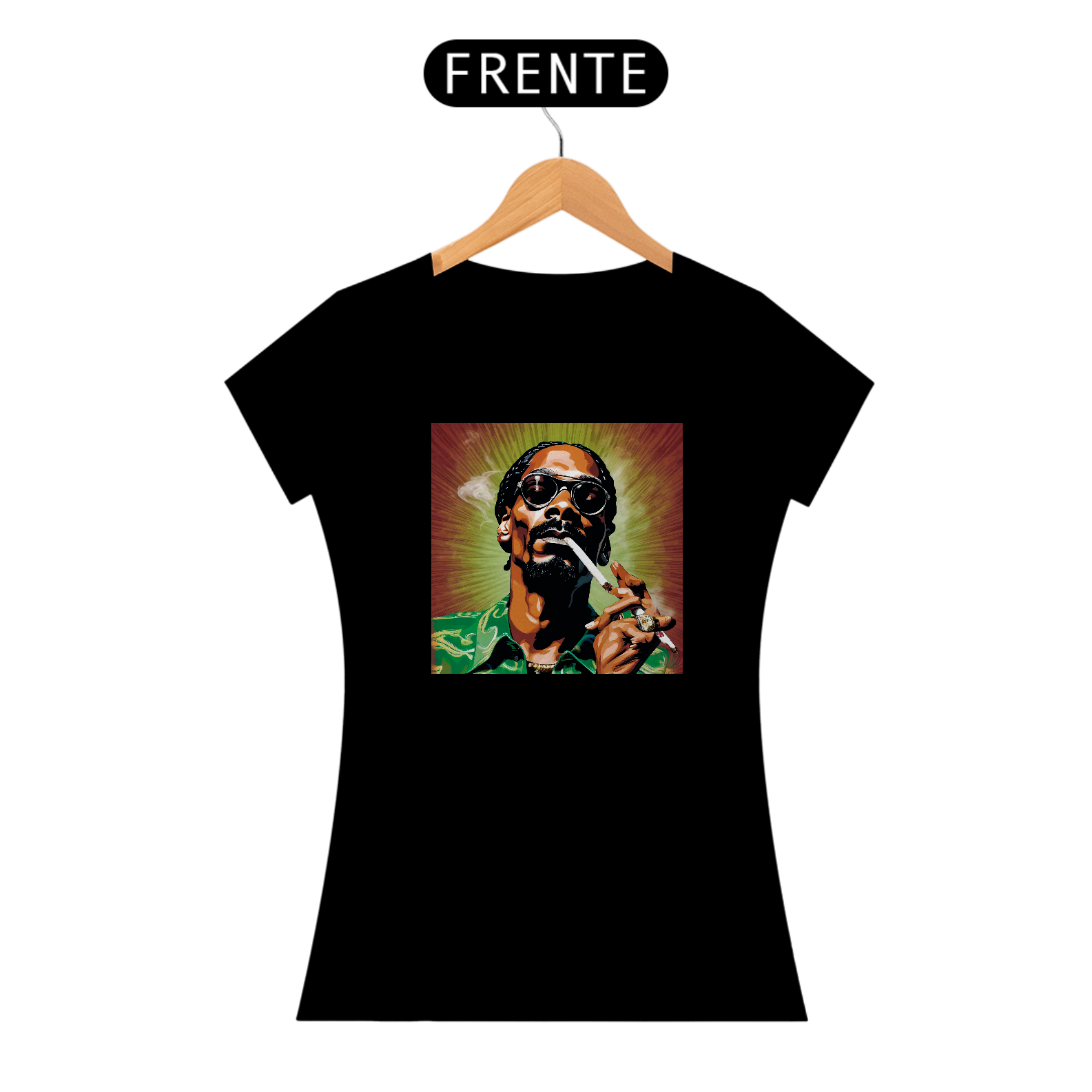 Camiseta Feminina Snoop