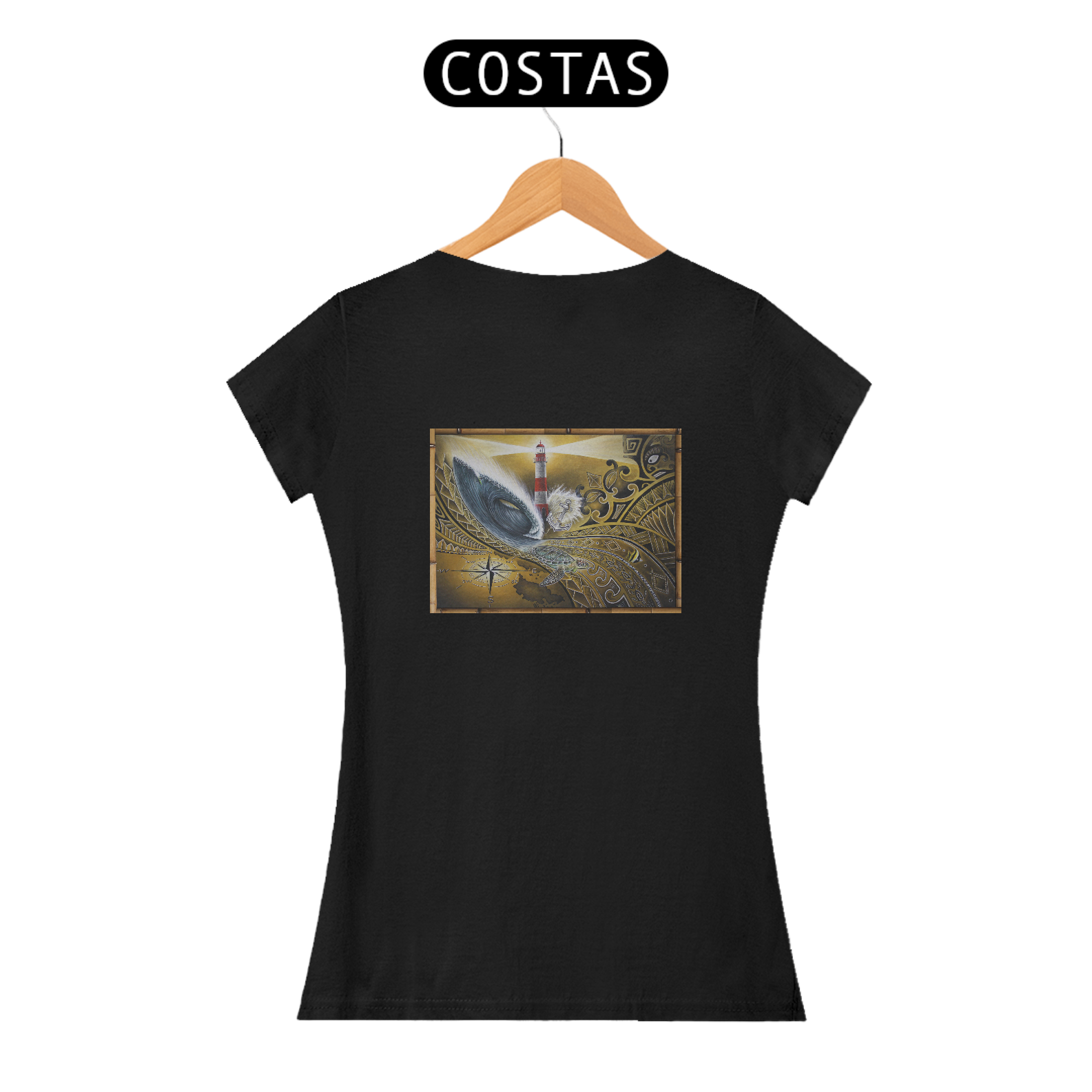 Camiseta Feminina Light House - Marcio Ito