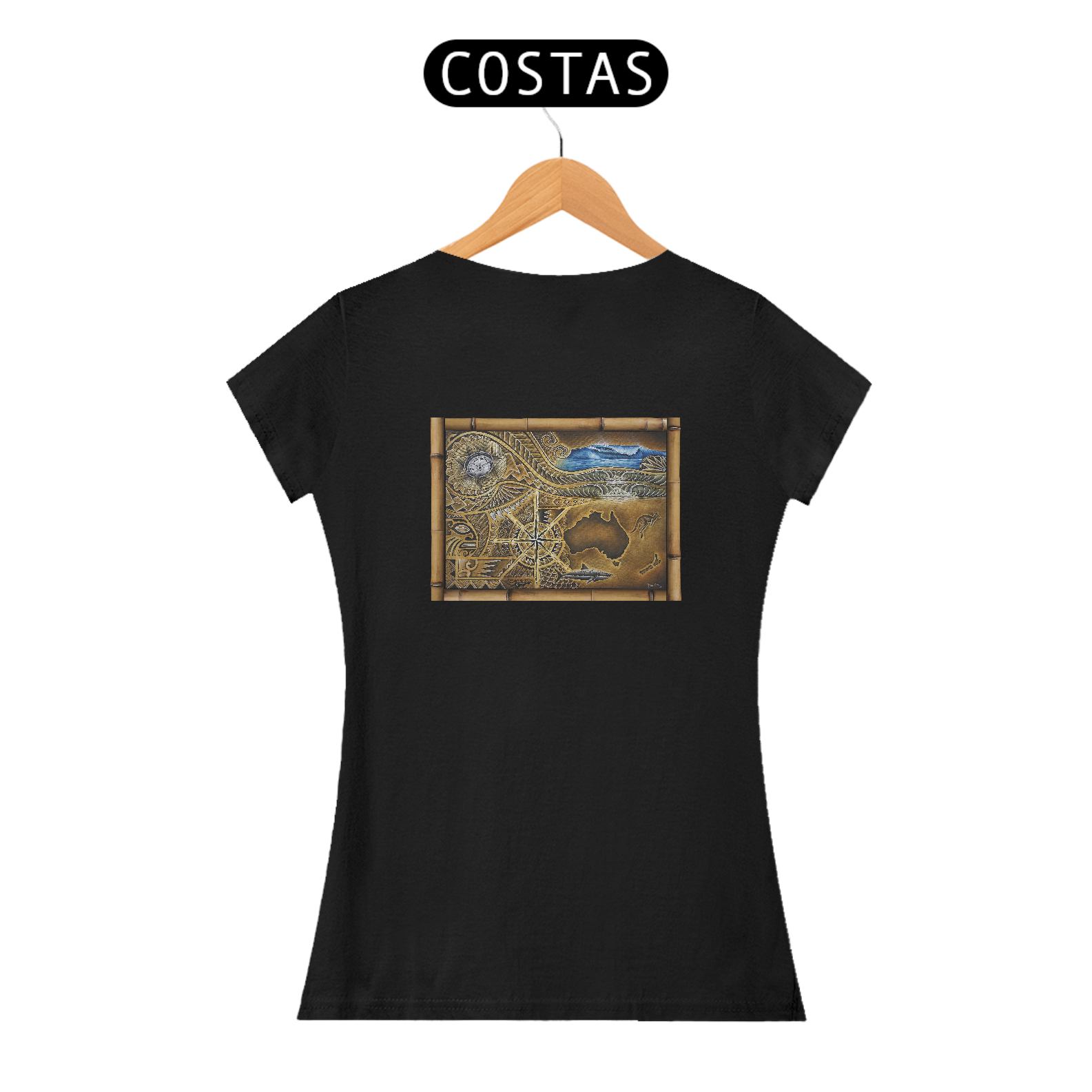 Camiseta Feminina Ozzy Land - Marcio Ito