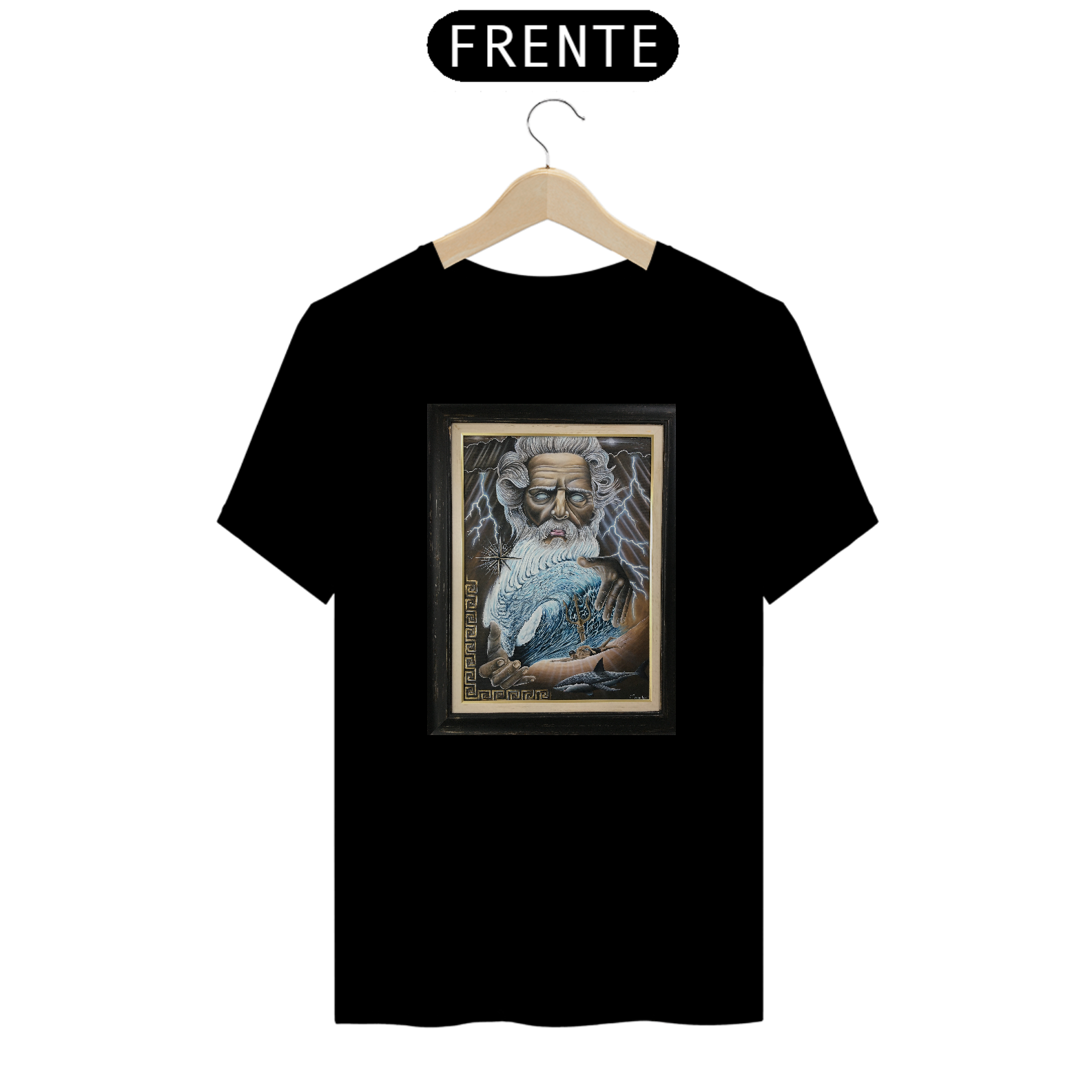 Camiseta Poseidon - Marcio Ito