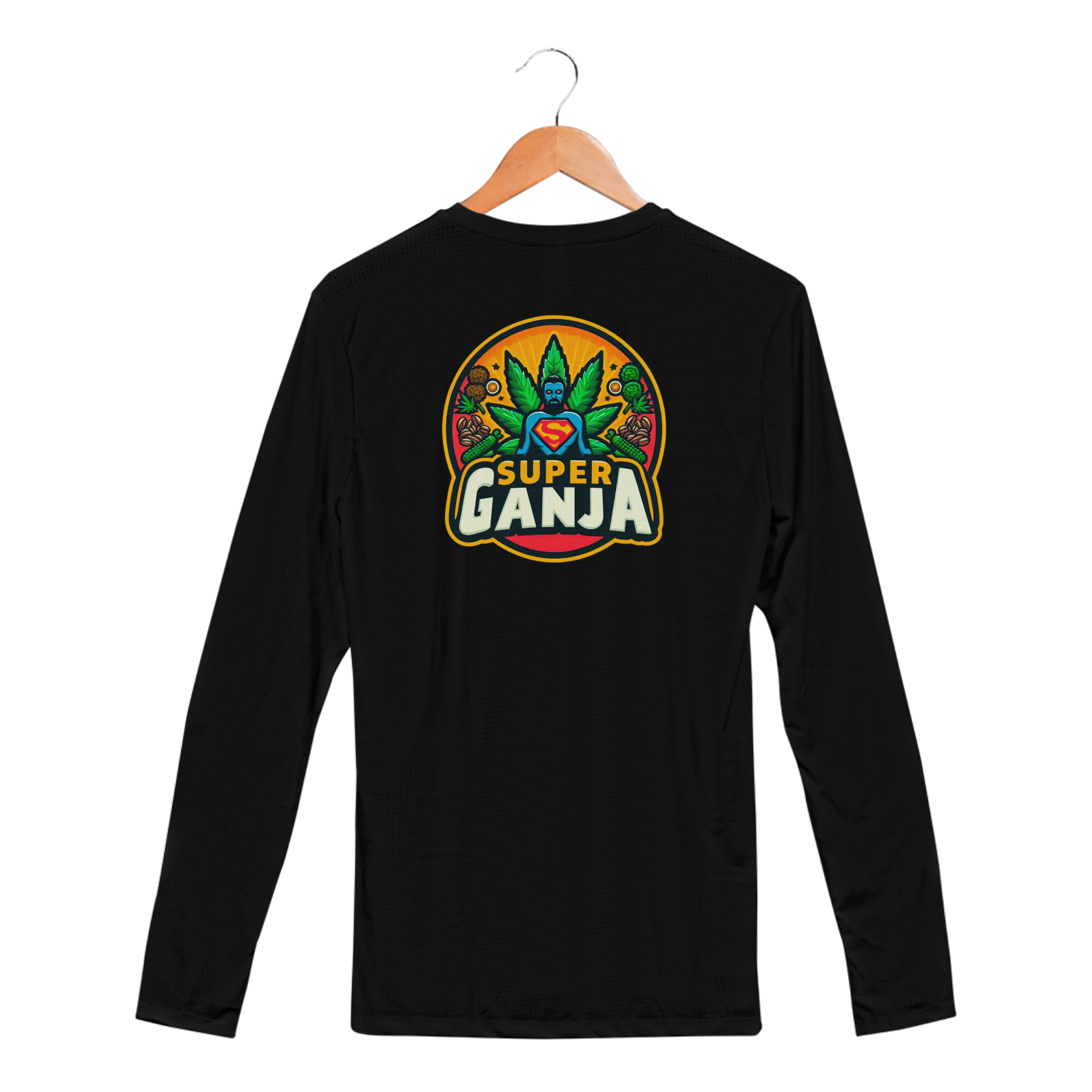 Camiseta Manga longa Supe Ganja - Flavio Bottiglieri