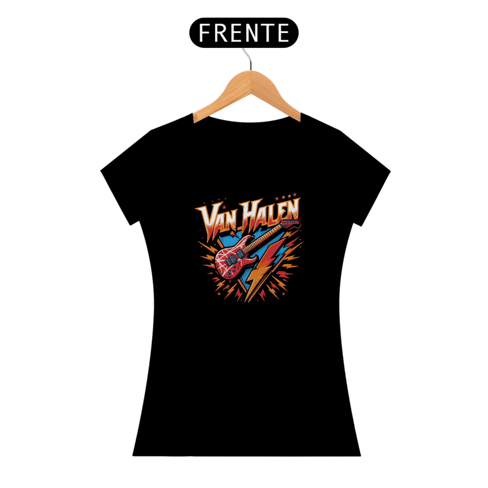Camiseta Feminina Van Halen - Flavio Bottiglieri