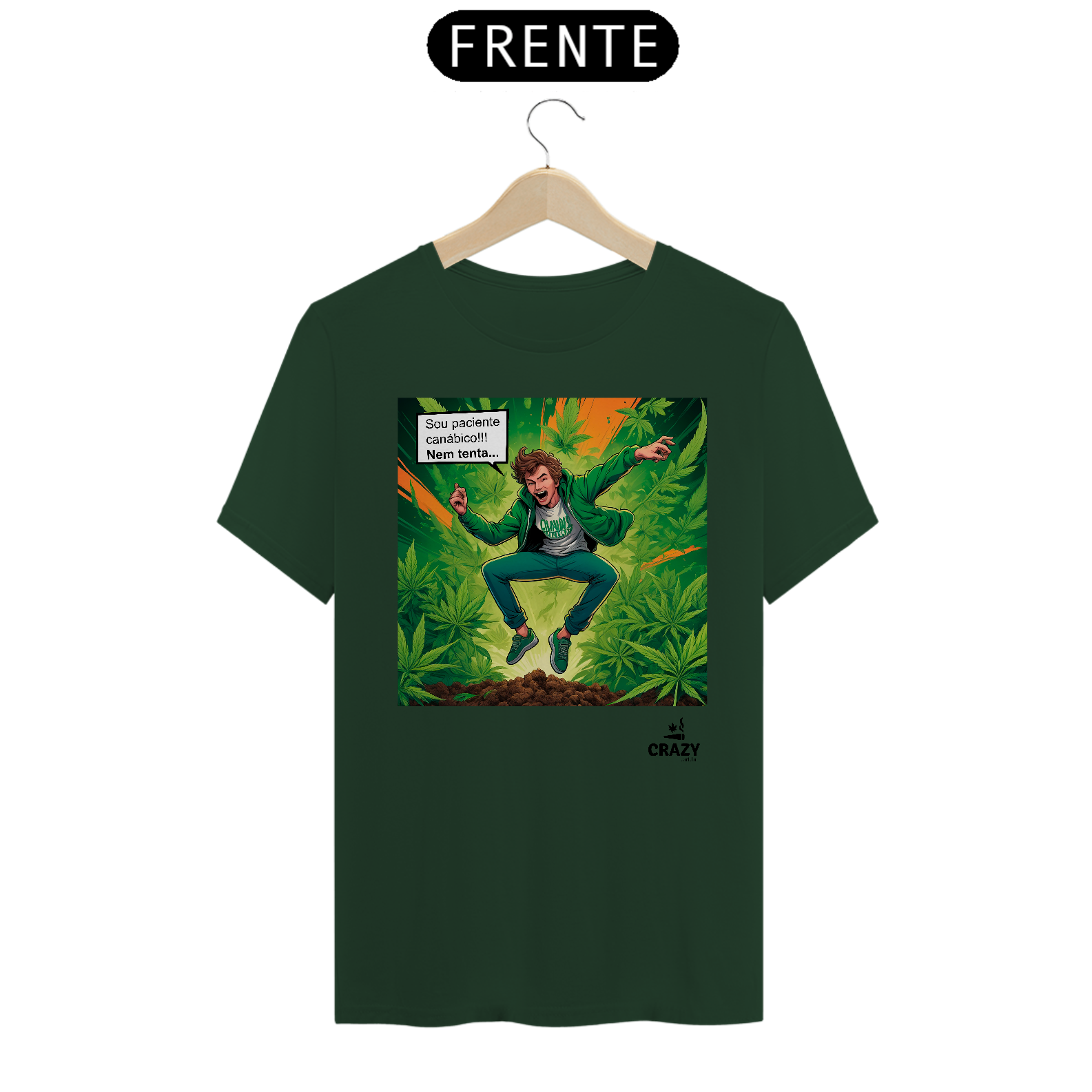 Camiseta Paciente Canábico