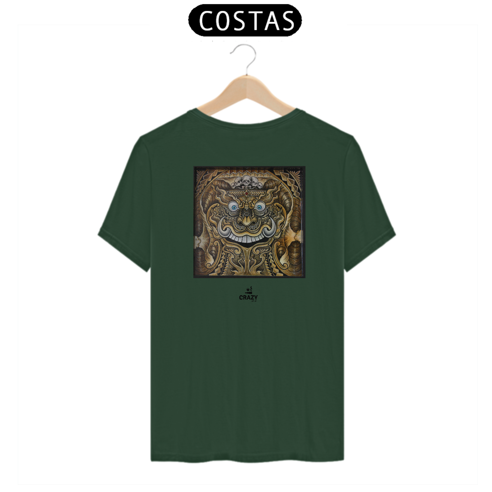 Camiseta Maori Mask - Marcio Ito