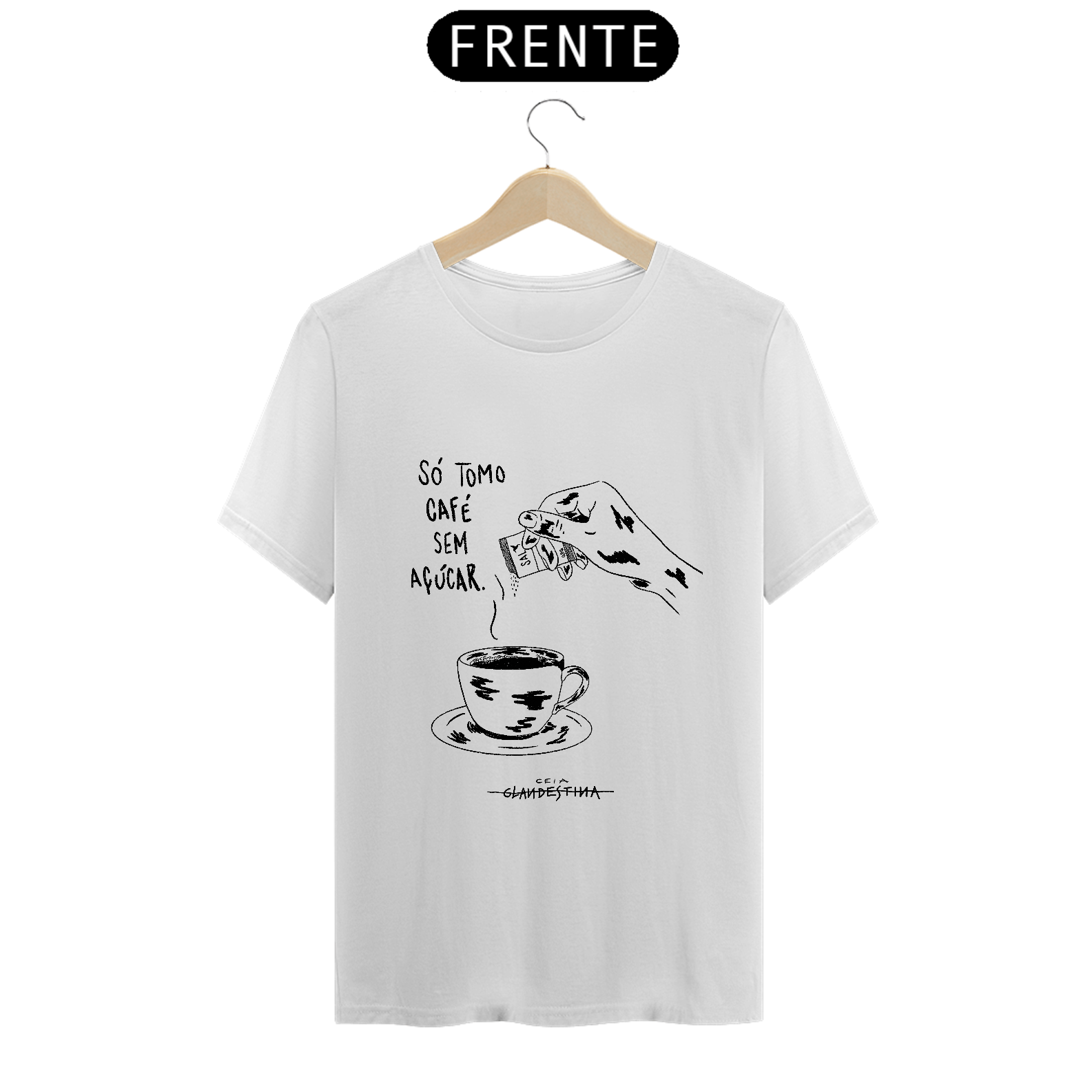 cafe ceia branco