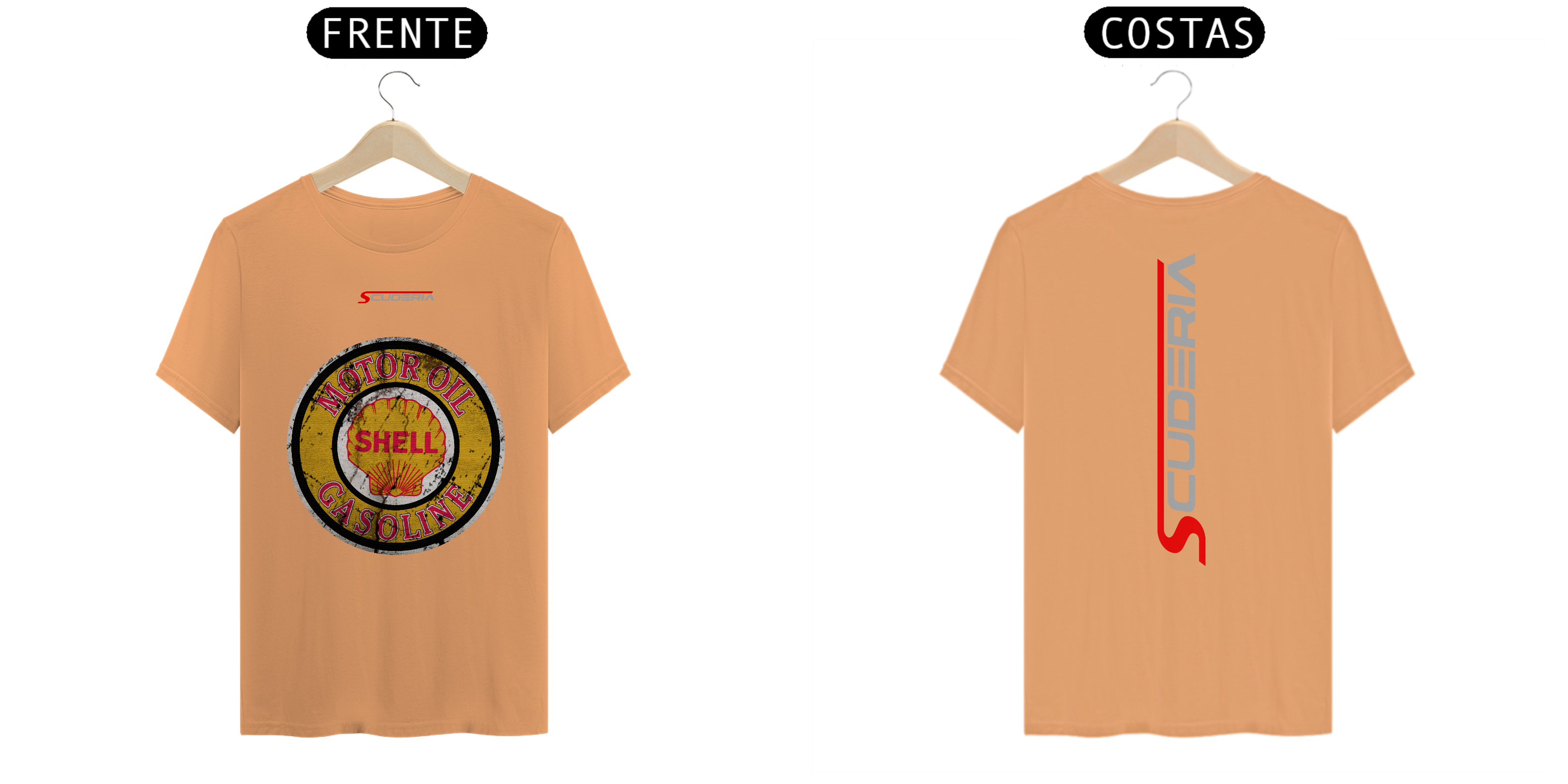 T-Shirt Estonada Motor Oil Shell scuderia