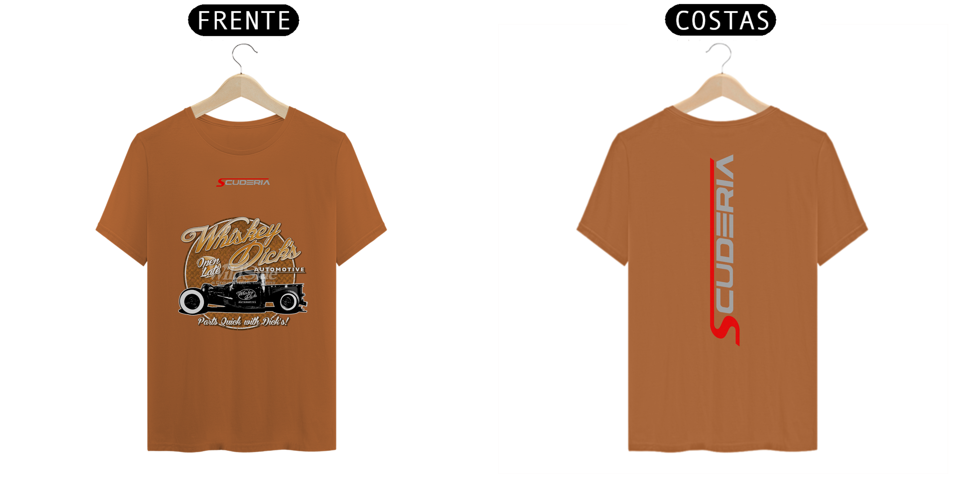 T-Shirt Pima Punta Whiskey Dick's Scuderia