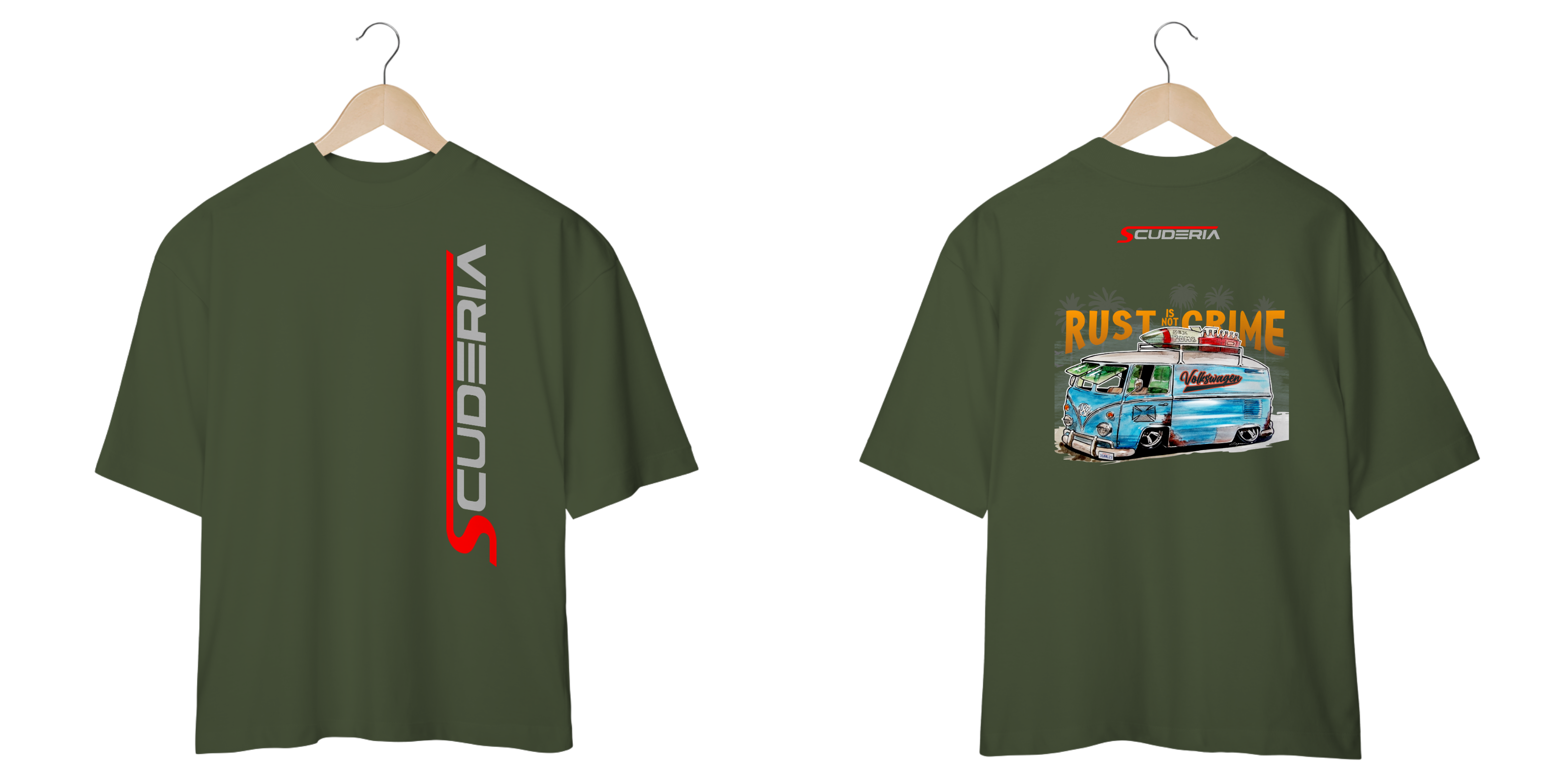 Camisa Oversized Kombi Rat look Scuderia