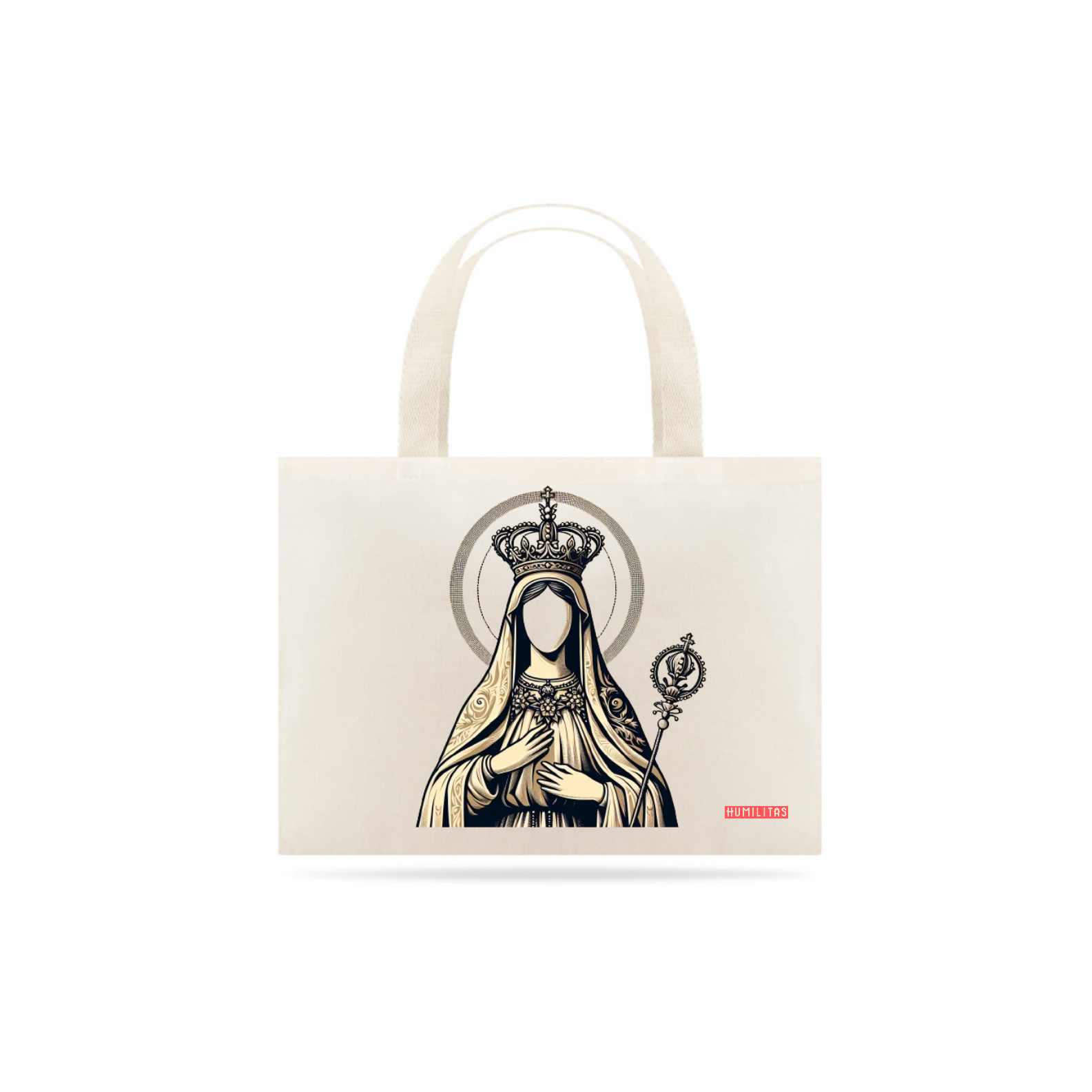 Ecobag Humilitas Cloth: Coleção Maria e suas Faces - Nossa Senhora de Aparecida
