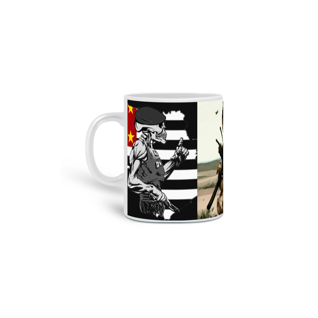 Caneca Soldado Caveira W Style