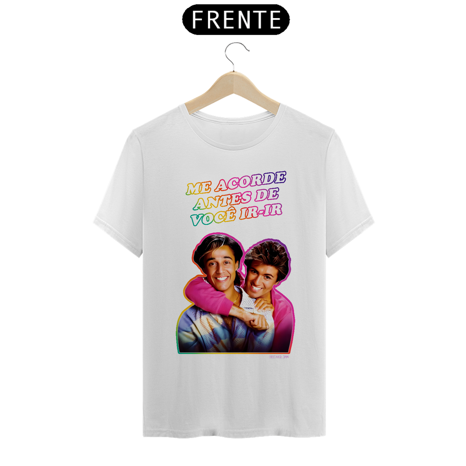 camiseta wham! (do P ao GG)