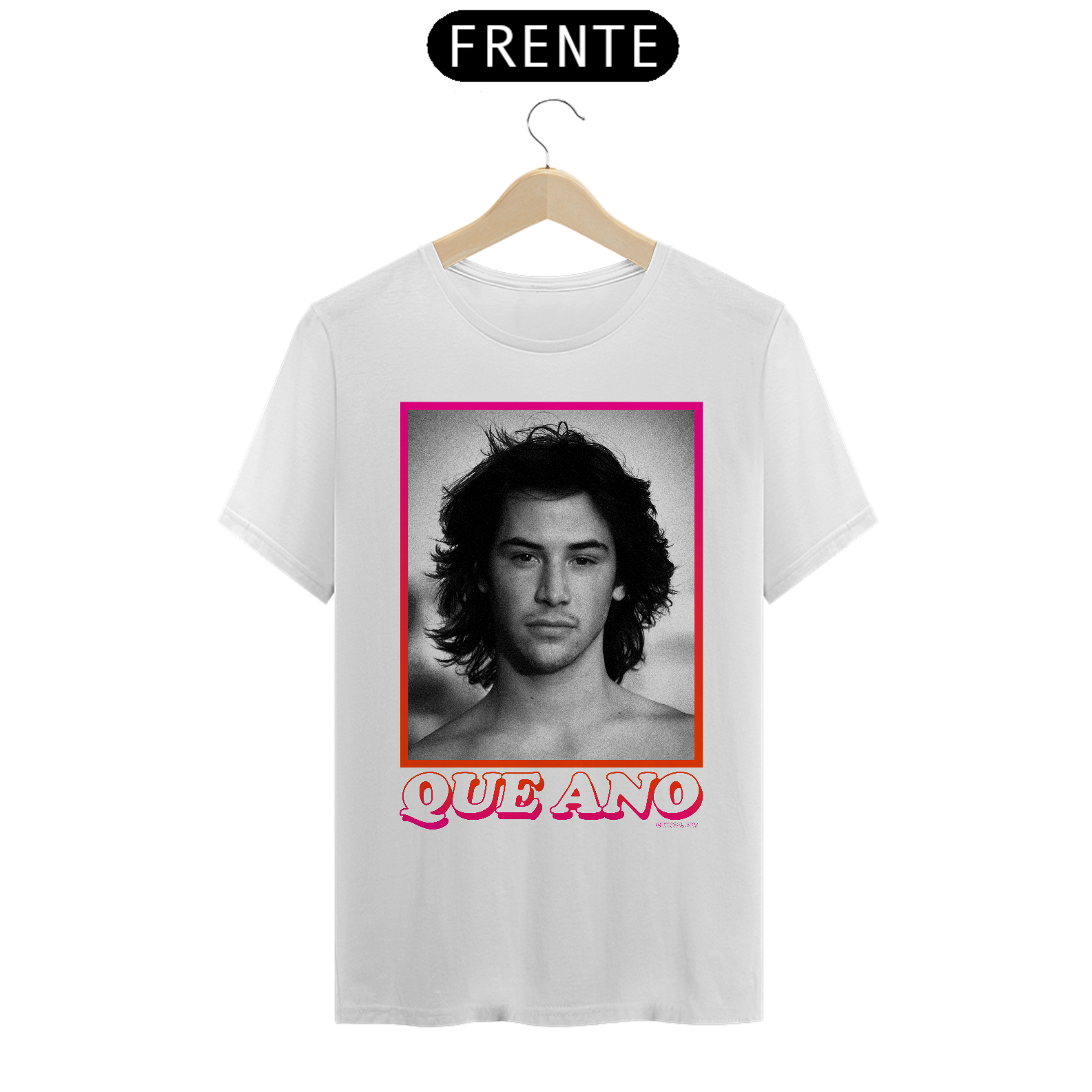 camiseta que ano (do P ao GG)