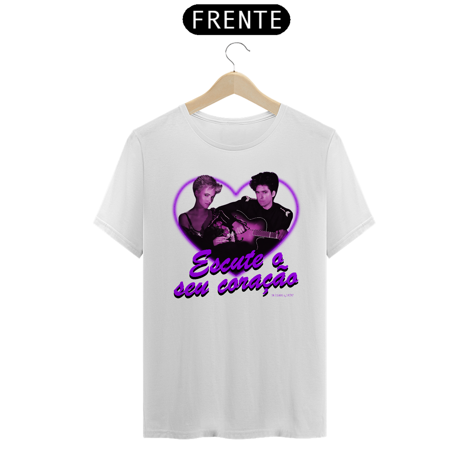 camiseta escute o seu coração (do P ao GG)