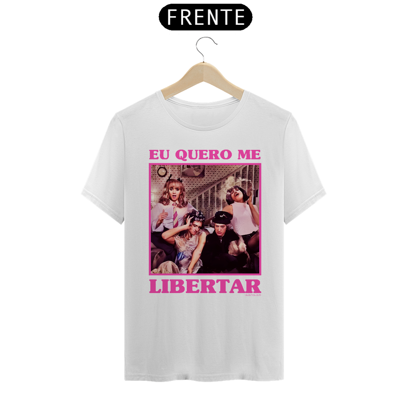 camiseta eu quero me libertar (do P ao GG)