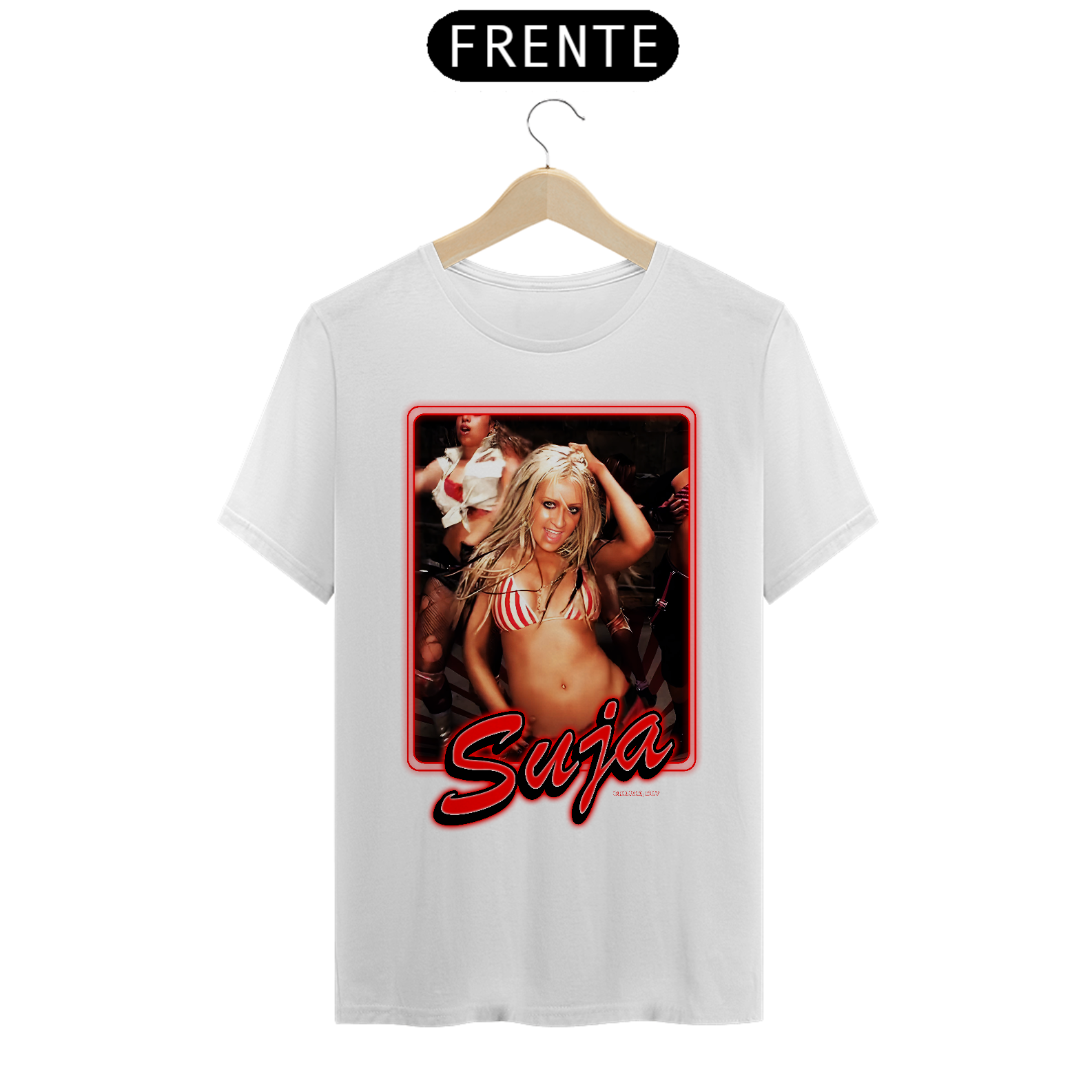 camiseta xtina suja (do P ao GG)
