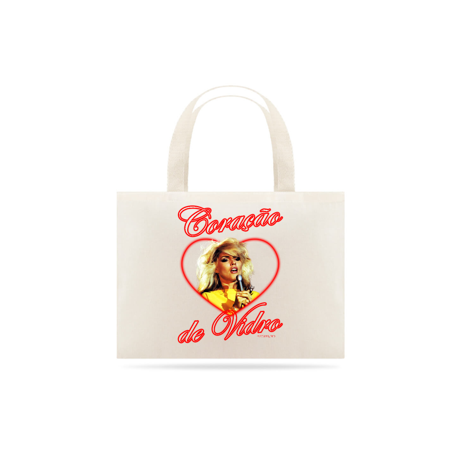 ecobag coração de vidro