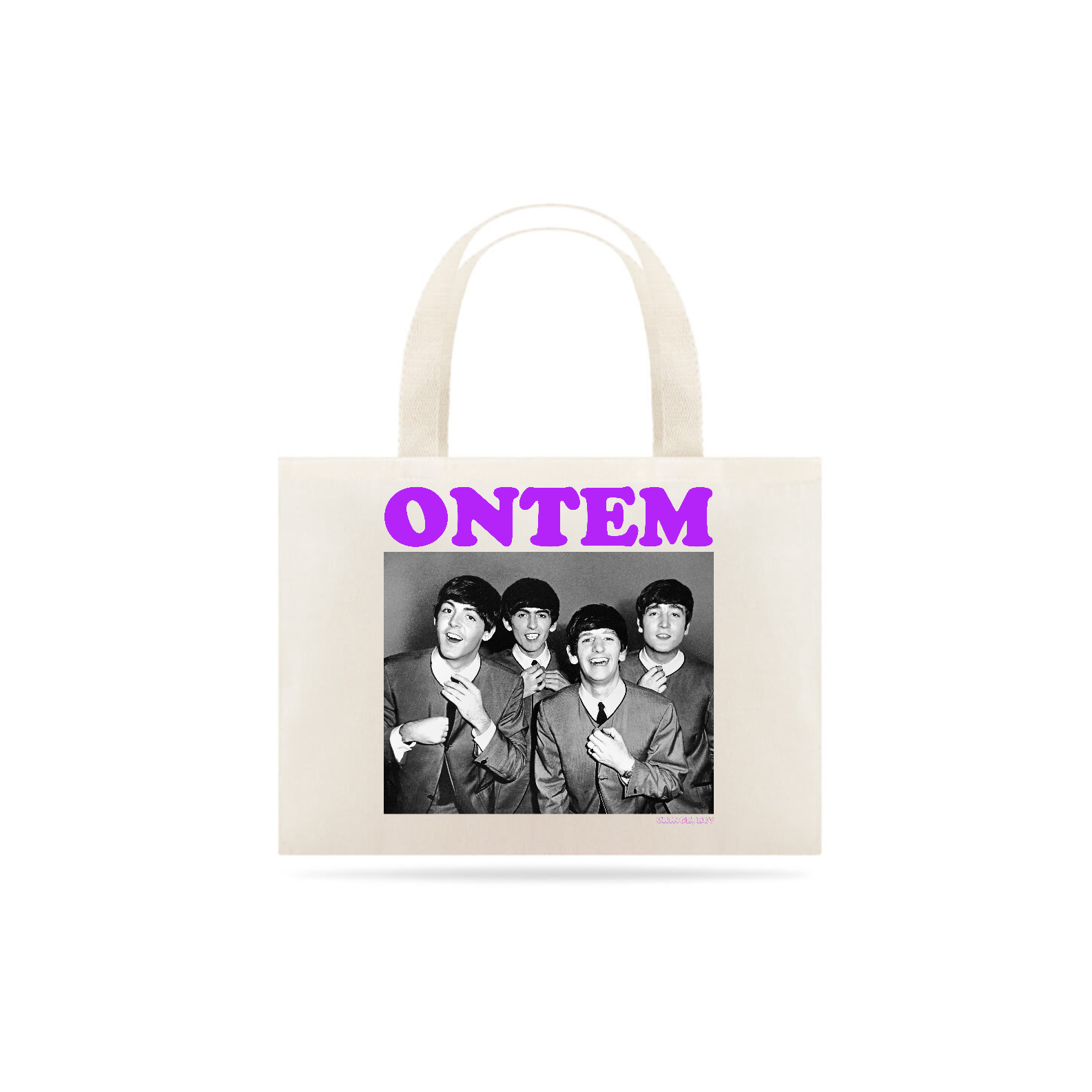 ecobag beatlesinhos ontem