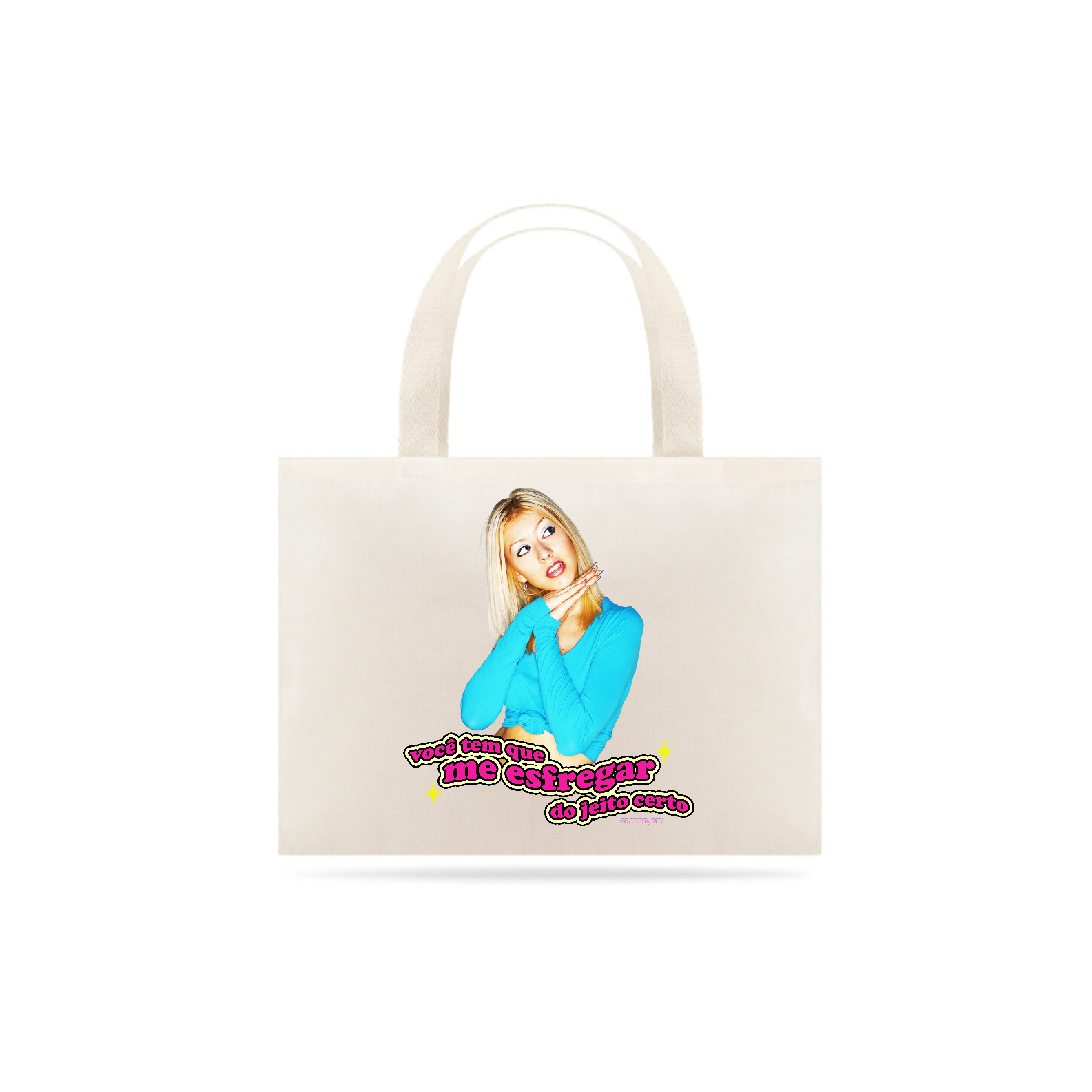 ecobag xtininha esfregadinha