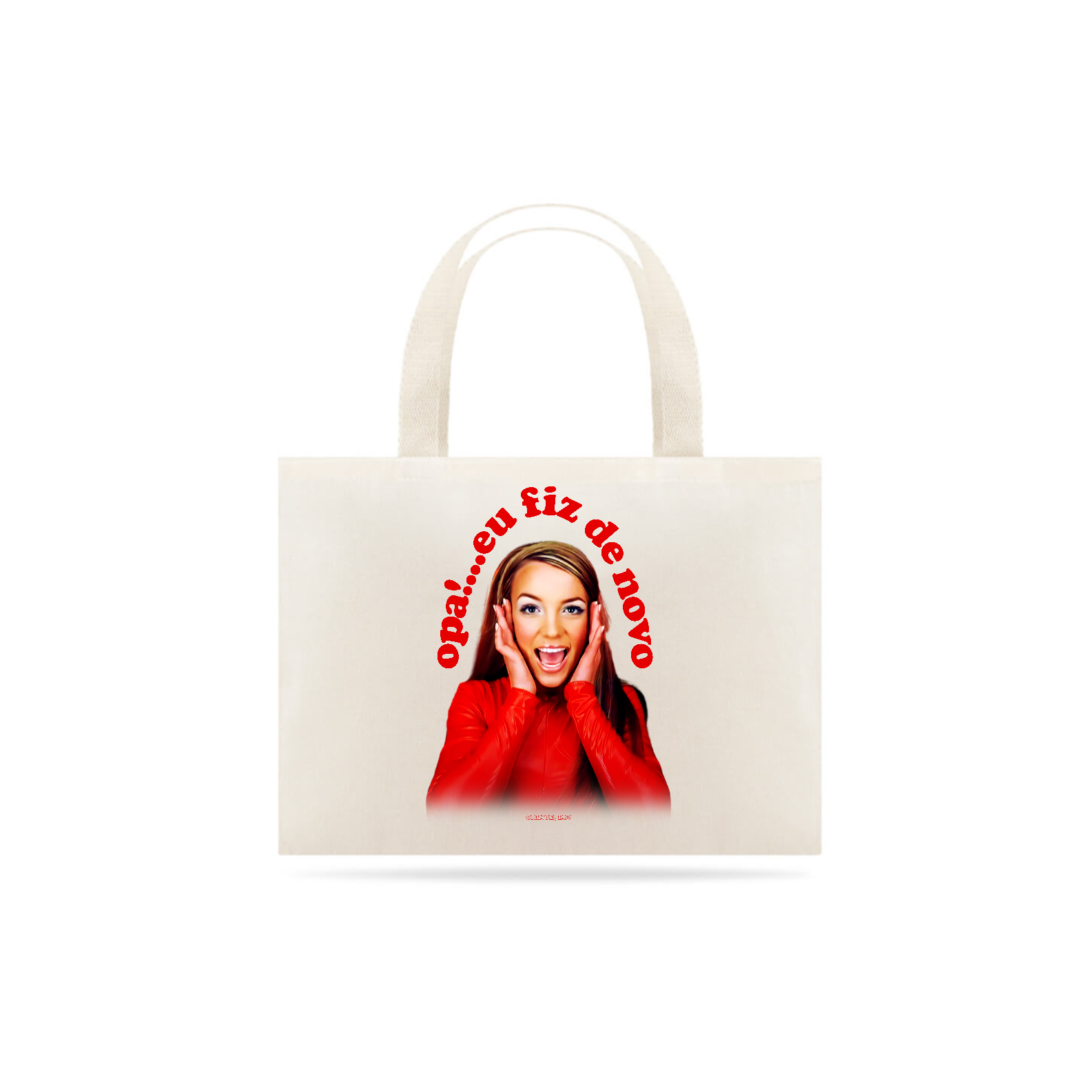opa!...eu fiz de novo! (ecobag)