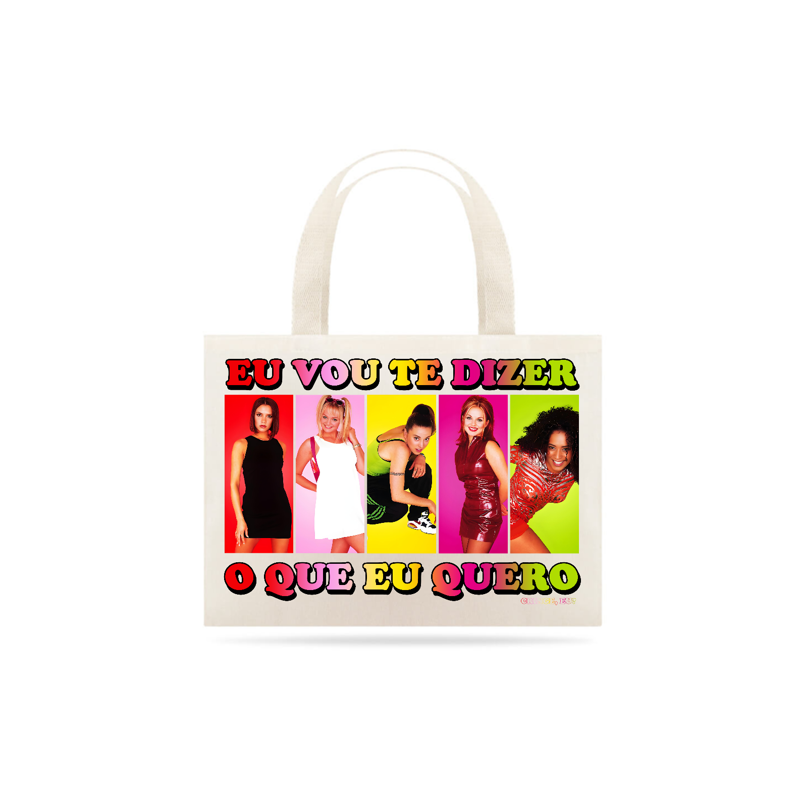 spice girls - querer ser (ecobag)