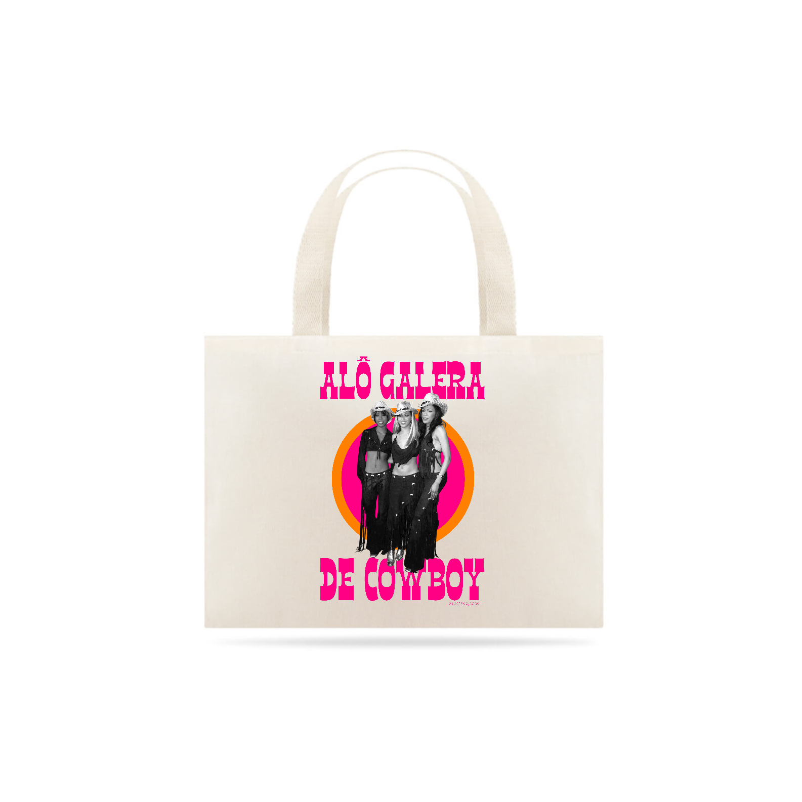 alô galera de cowboy (ecobag)