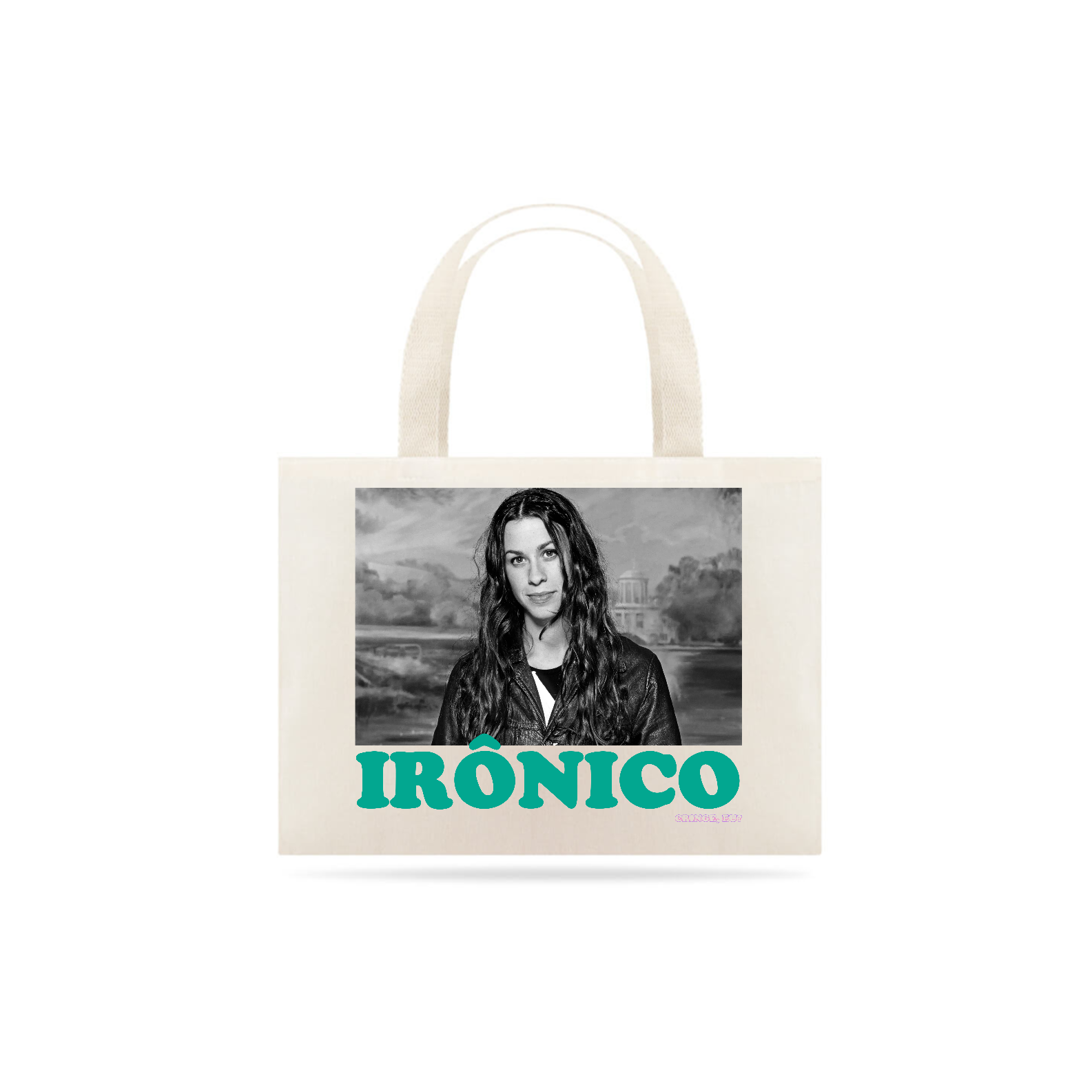 alanisinha irônica (ecobag)