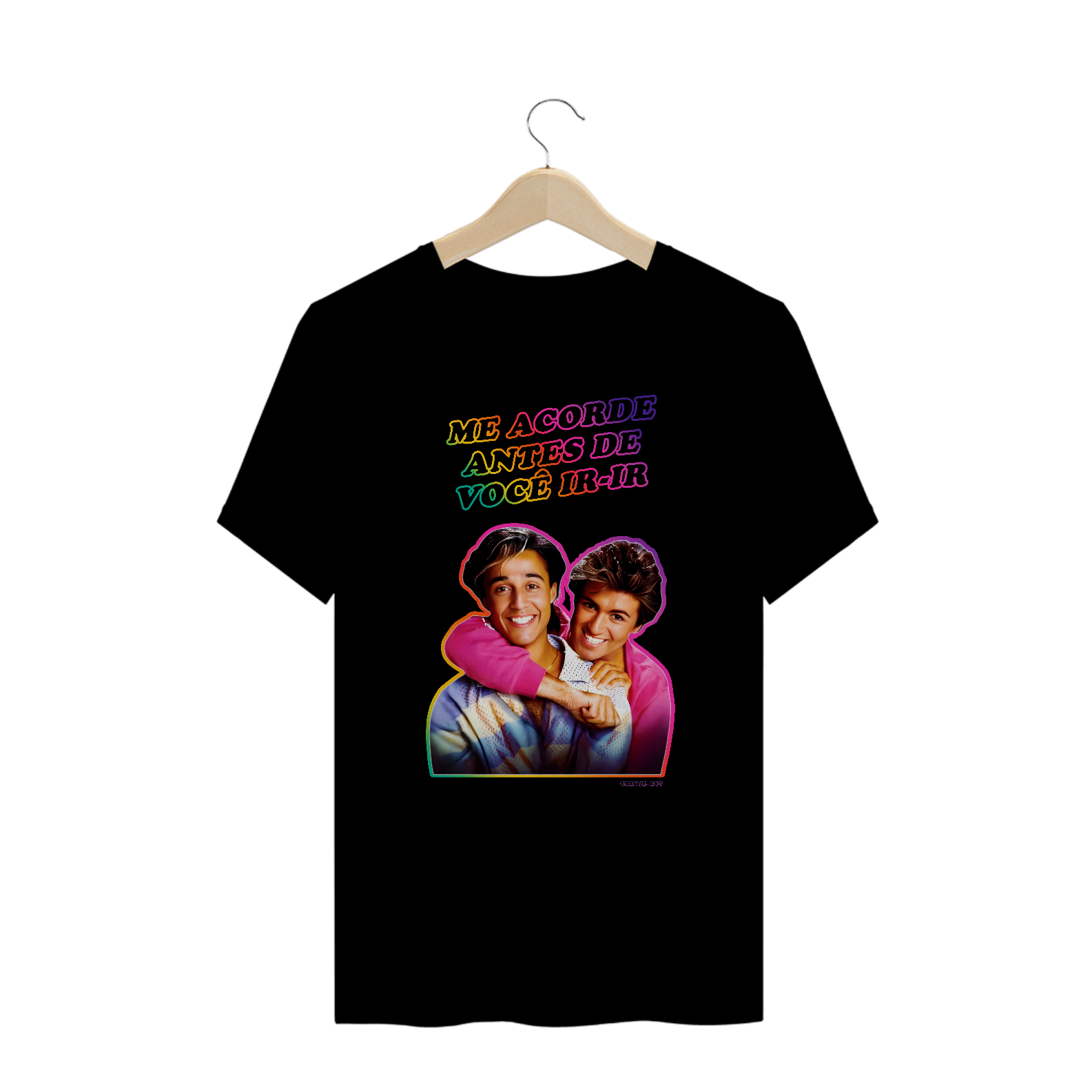 camiseta wham! (plus size)