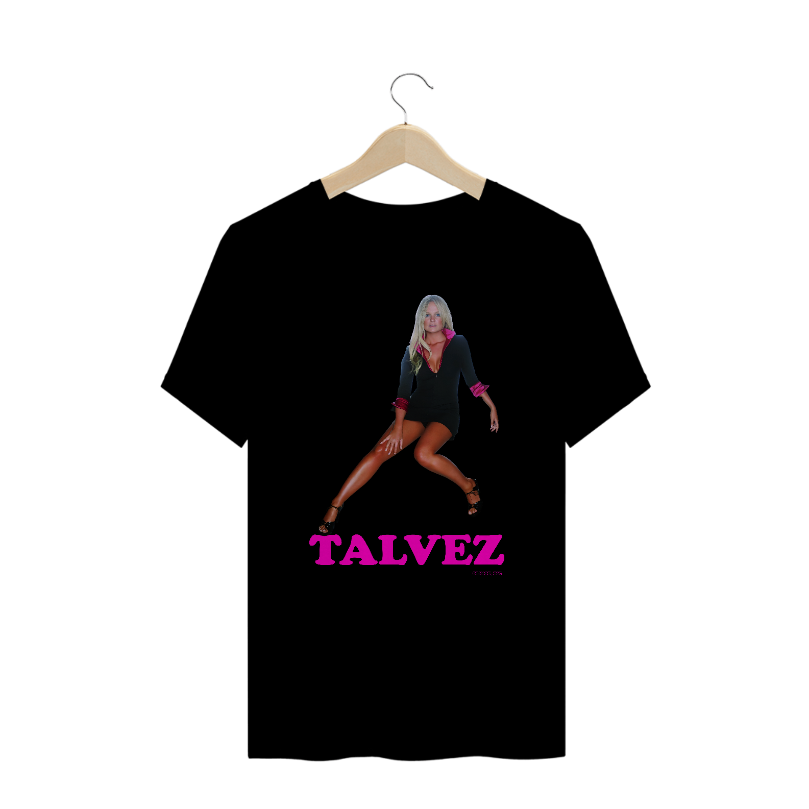 camiseta talvez (plus size)