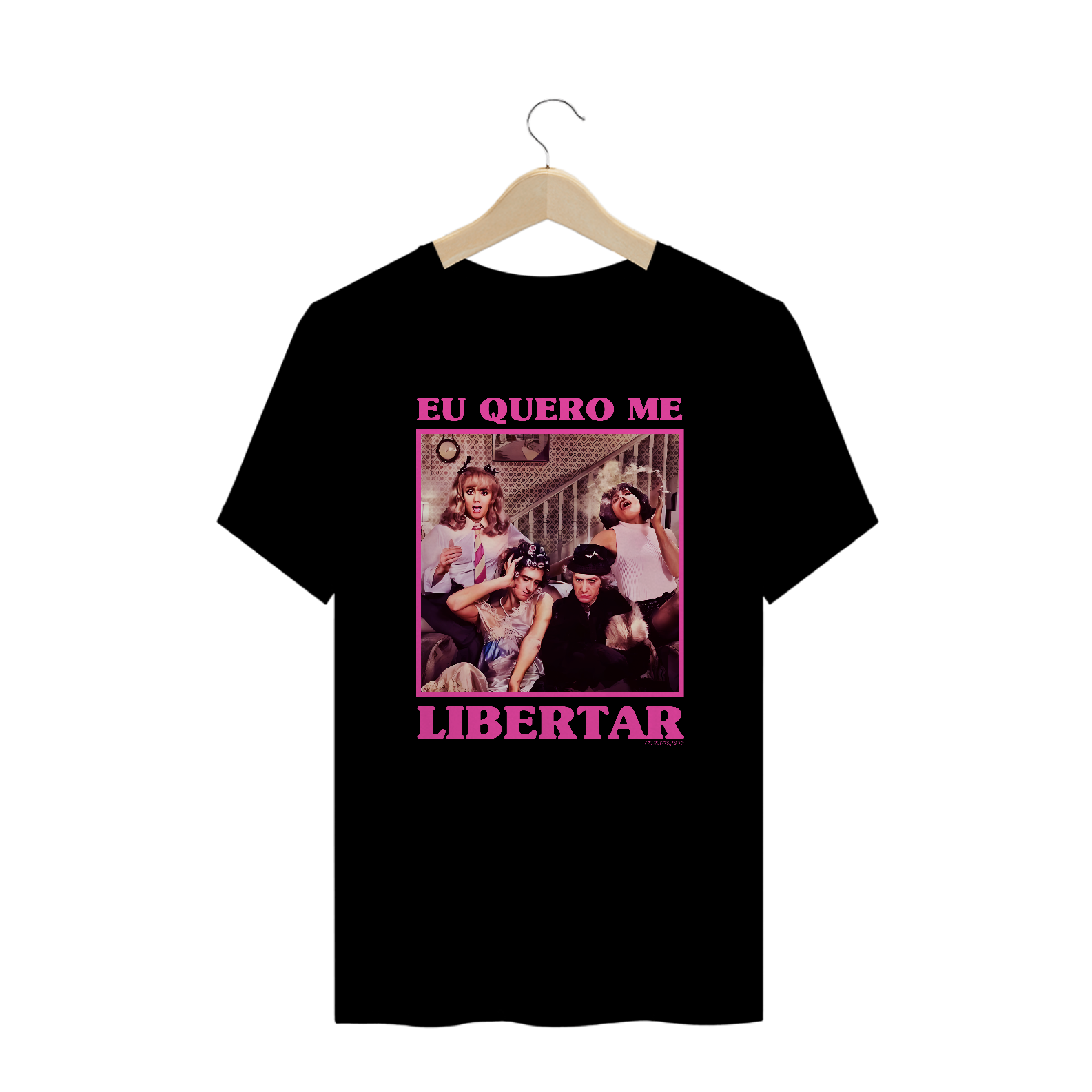 camiseta eu quero me libertar (plus size)