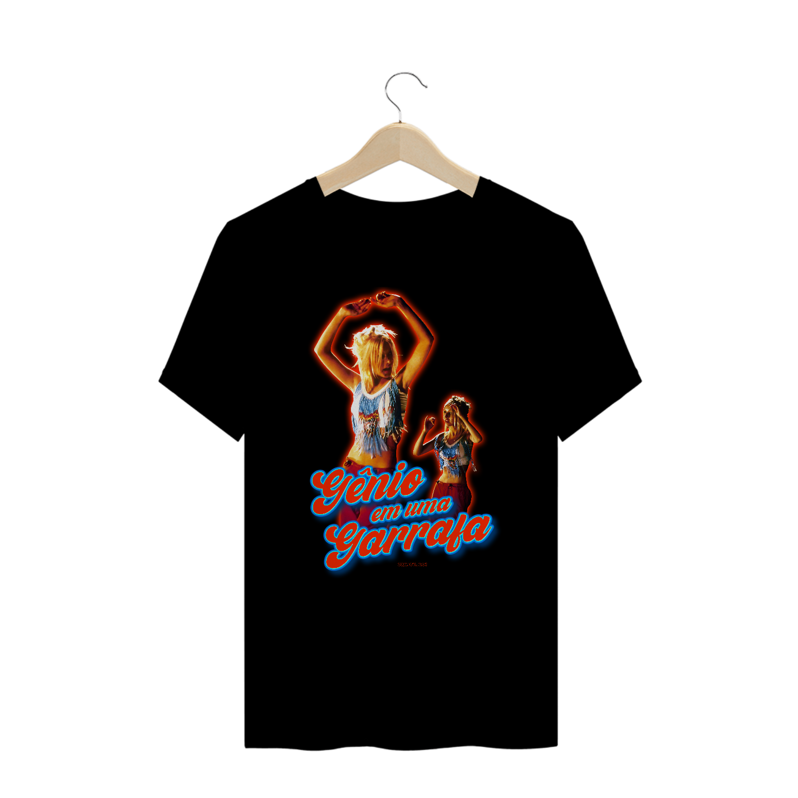 camiseta xtina gênia (plus size)