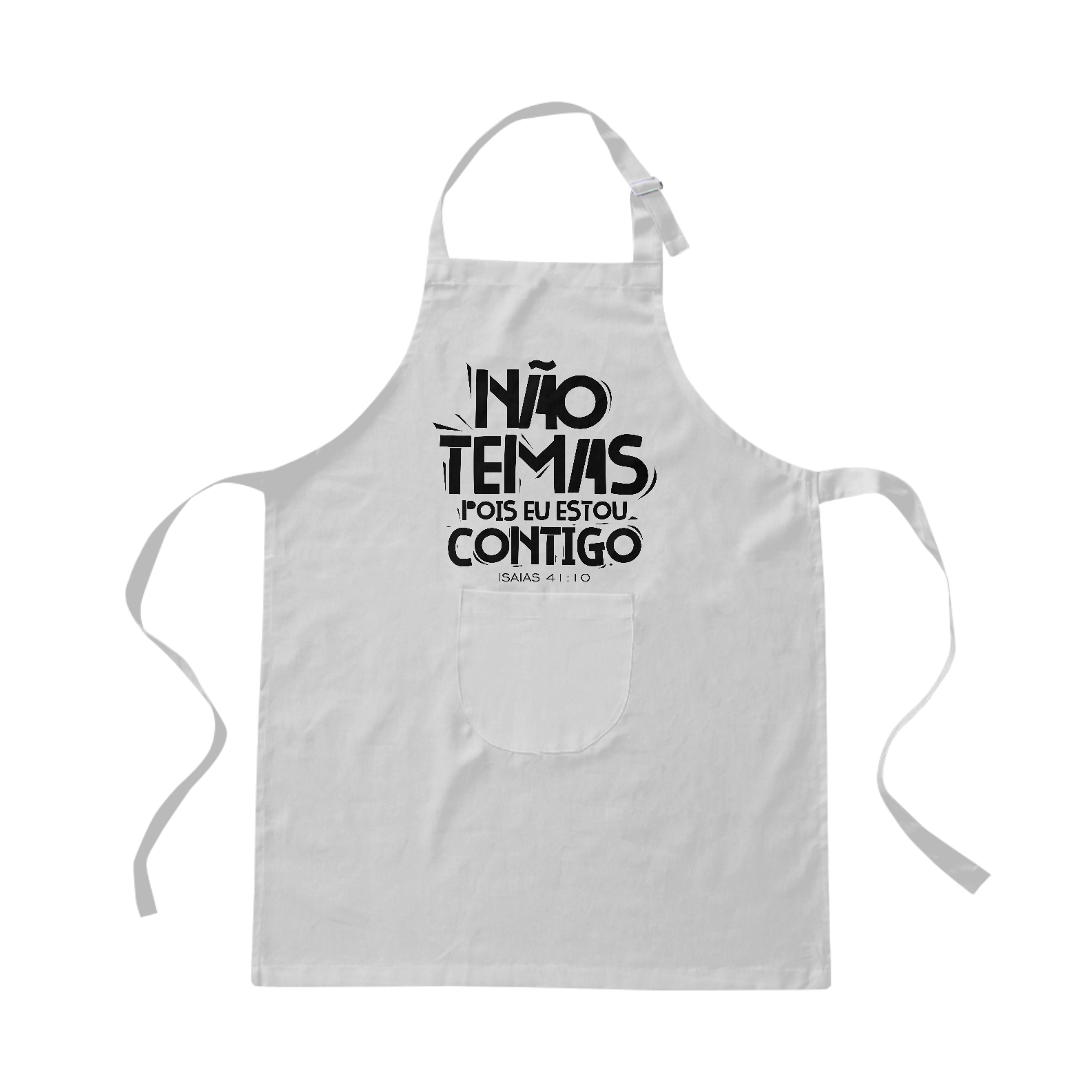 AVENTAL BRIM | NÃO TEMAS, POIS ESTOU CONTIGO ISAIAS 41:10