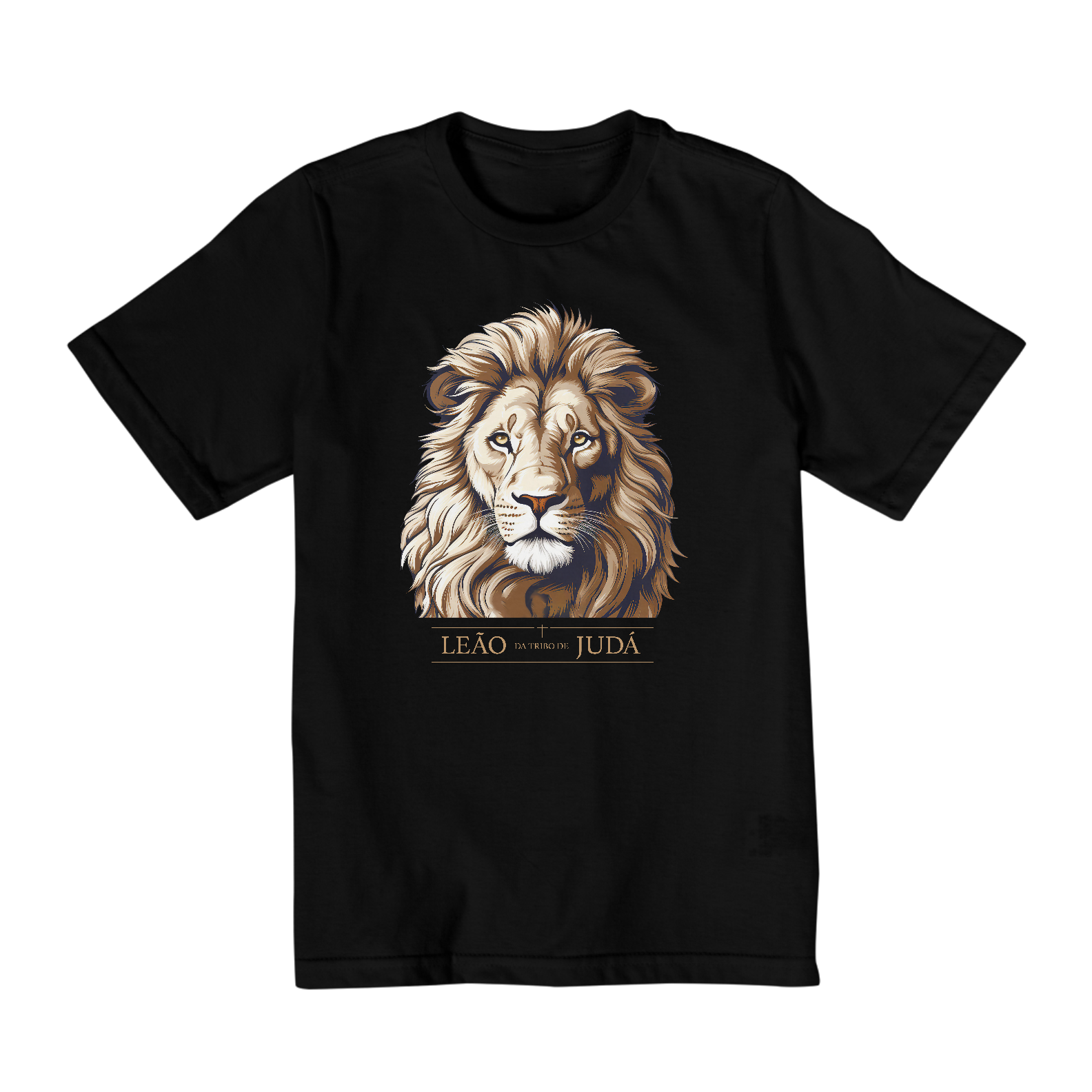 CAMISA QUALITY INFANTIL 10 A 14 |  LEÃO DA TRIBO DE JUDÁ