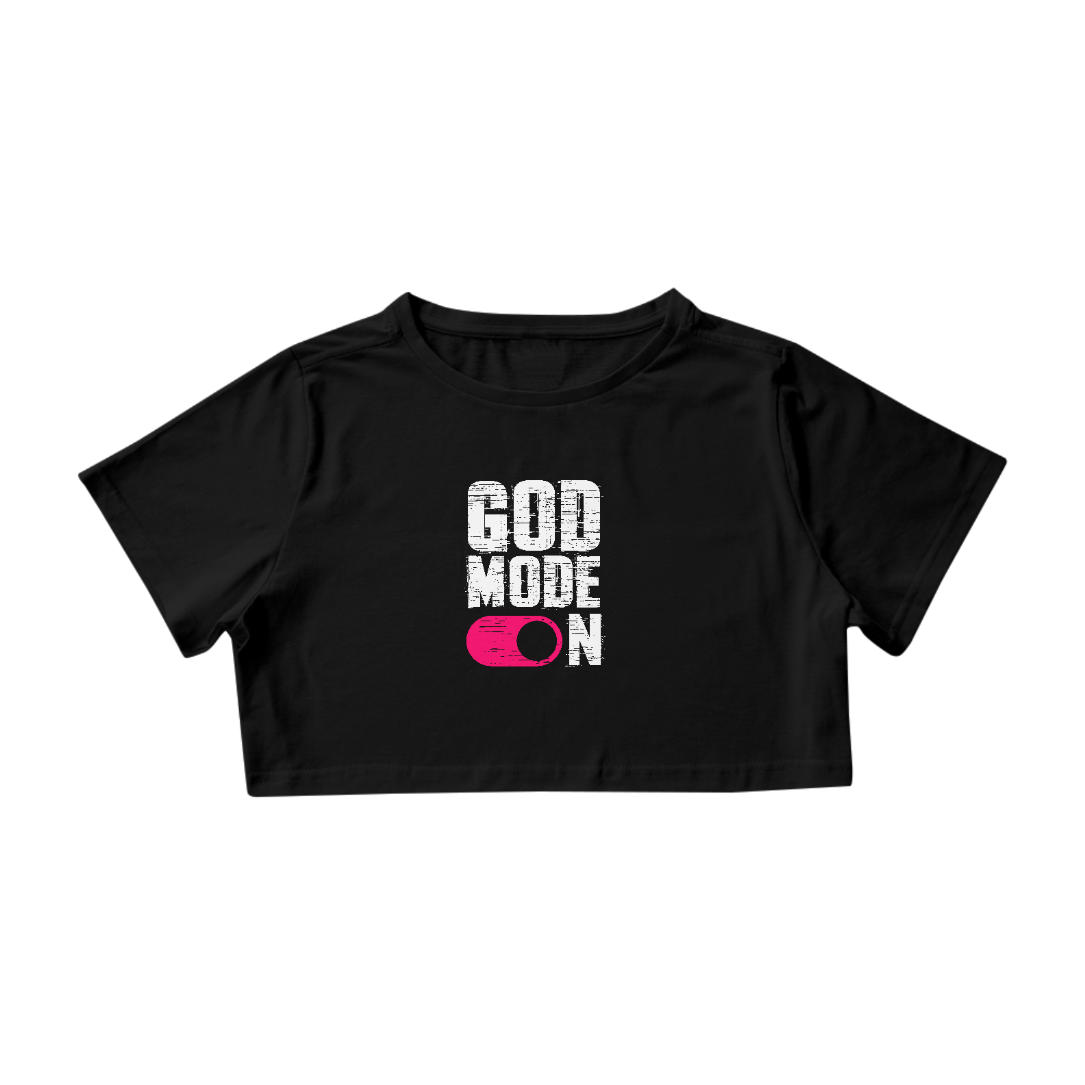 CAMISA CROPPED | GOD MODE ON