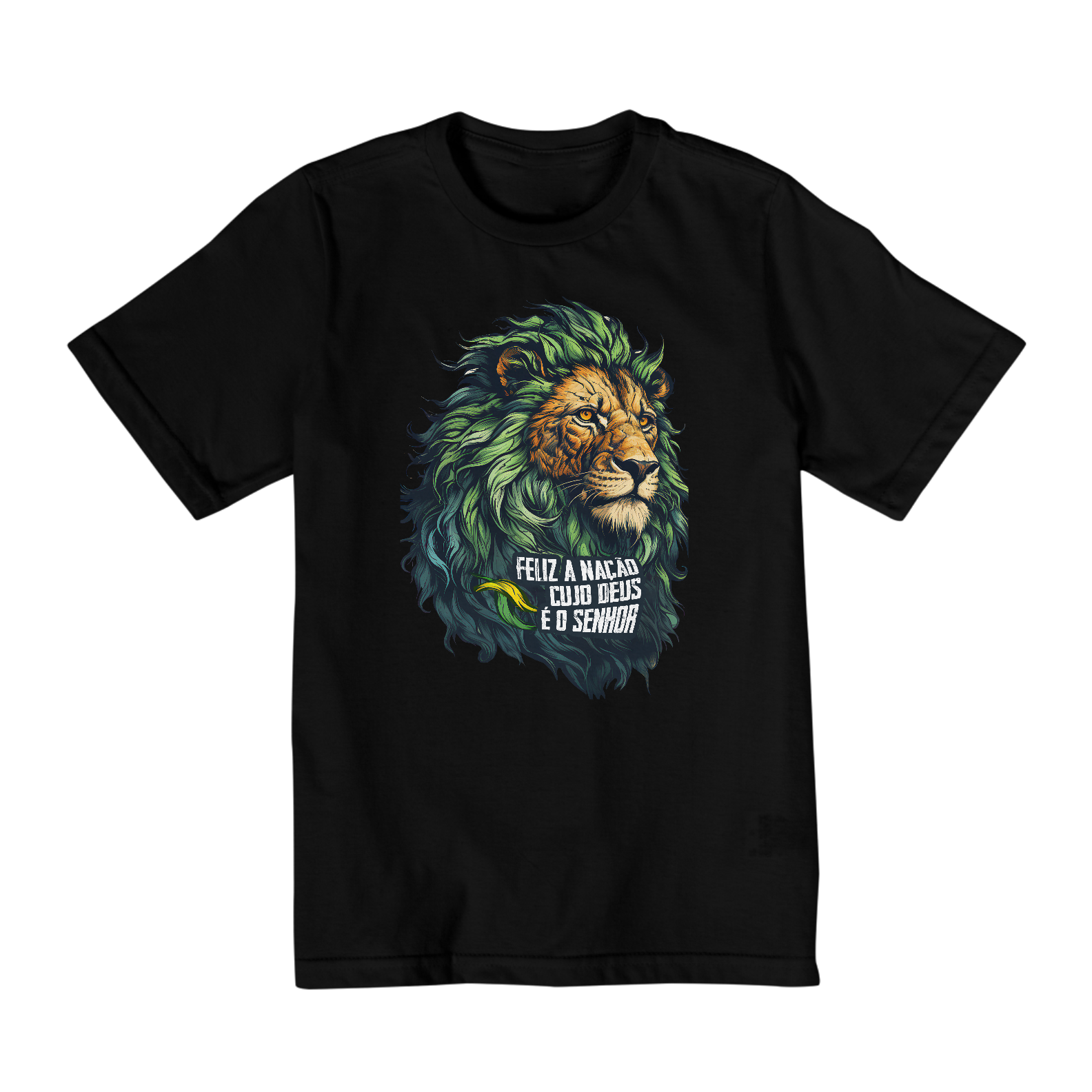 CAMISETA QUALITY INFANTIL 10 A 14 | DEUS E O SENHOR