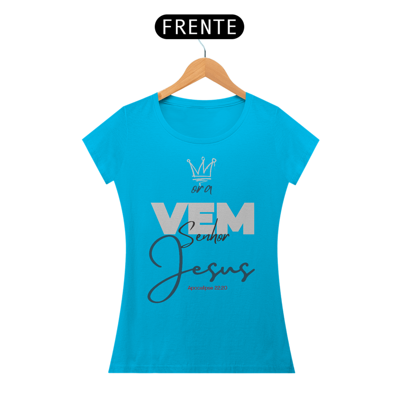 Camiseta Baby Long Stare Ora Vem Maranata