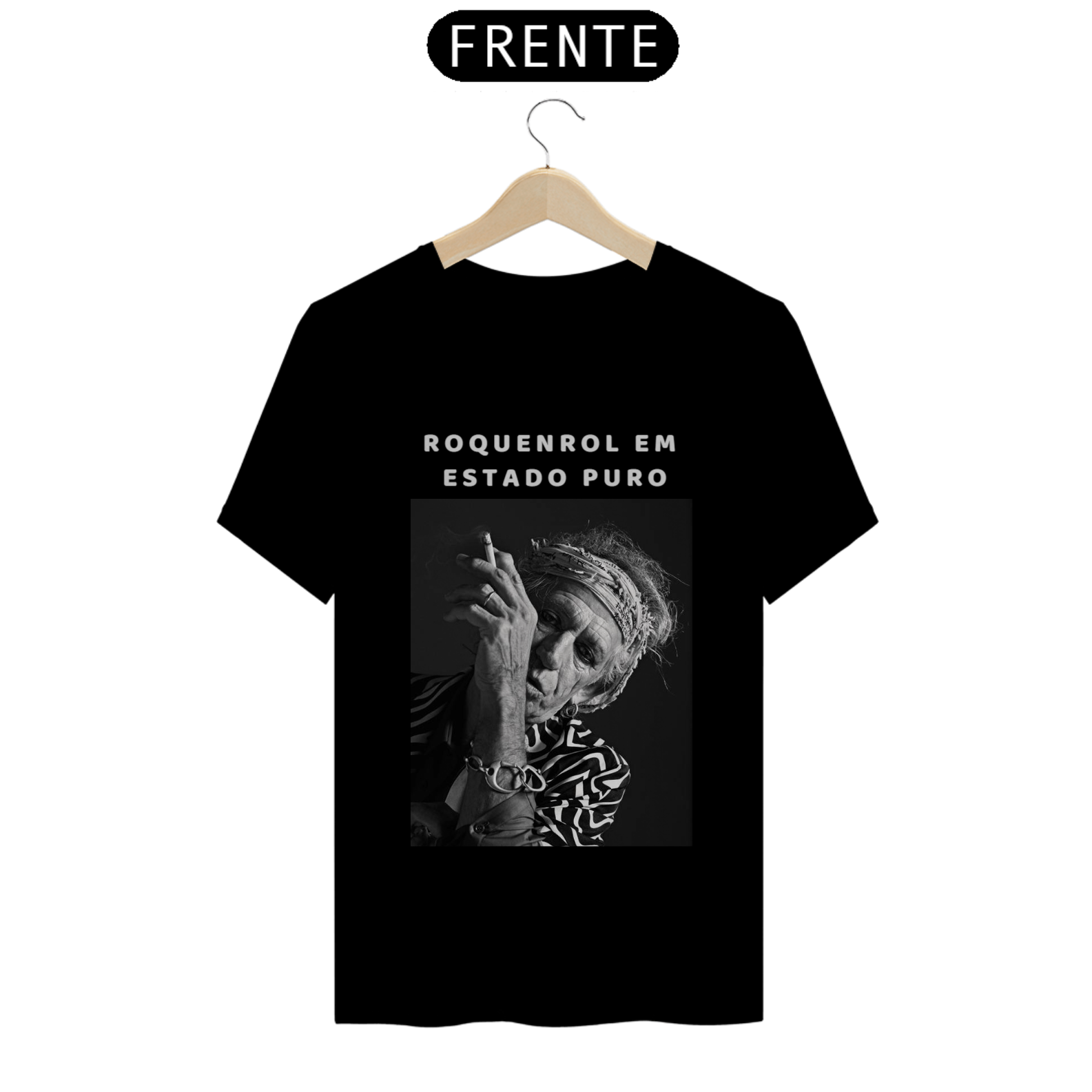 Camiseta Roquenrol em estado Puro