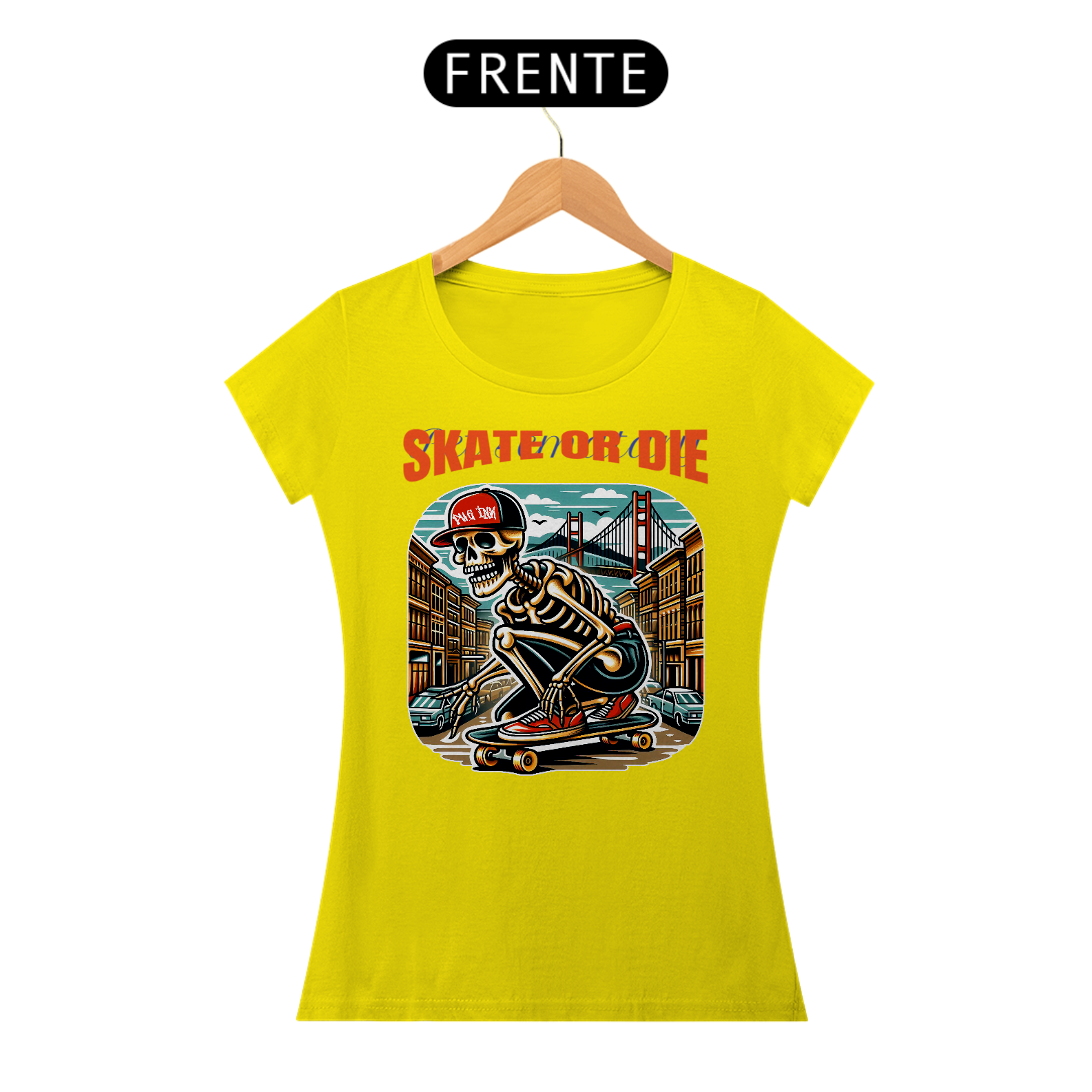Baby Look Skate Skull