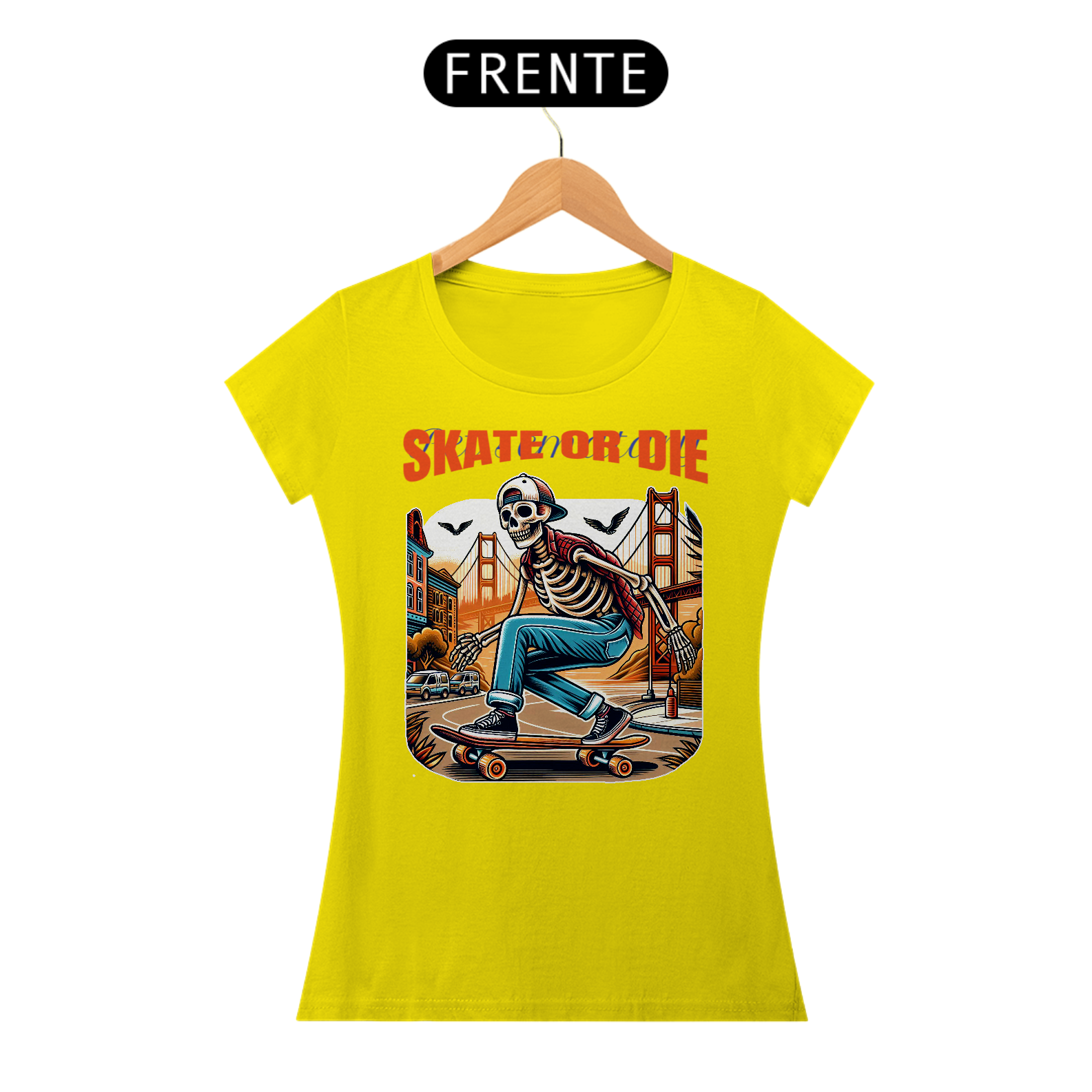 Baby Look Skate Skull